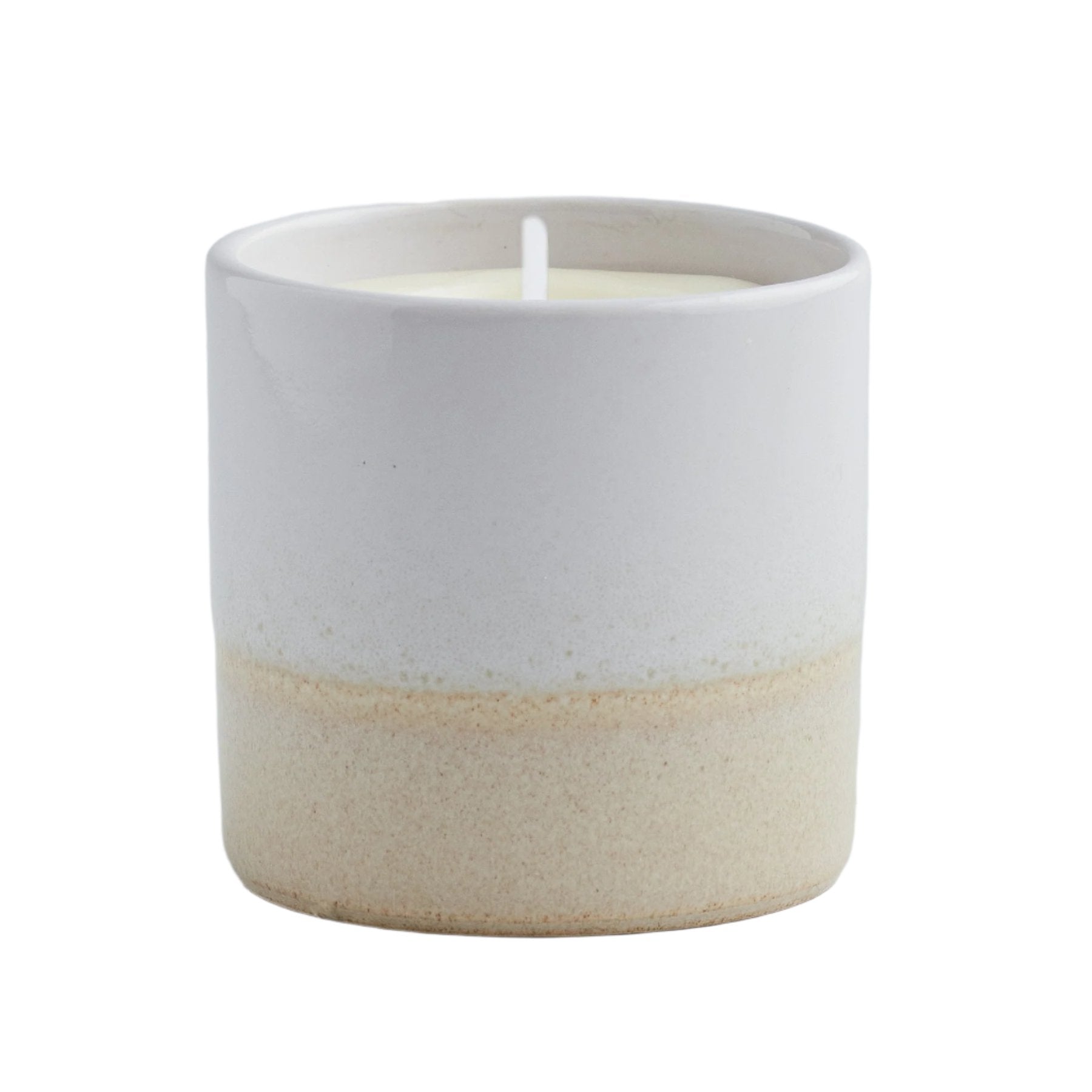 Tranquility scented sea & shore pot candle