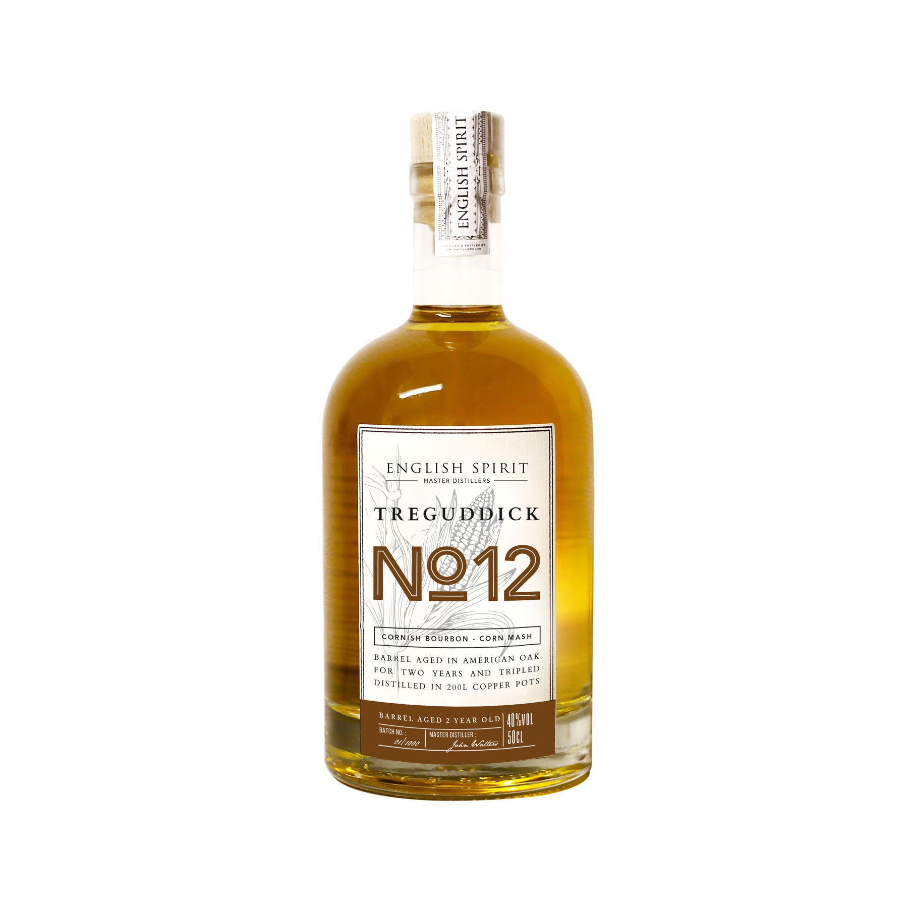 Treguddick no.12 Cornish bourbon 50cl