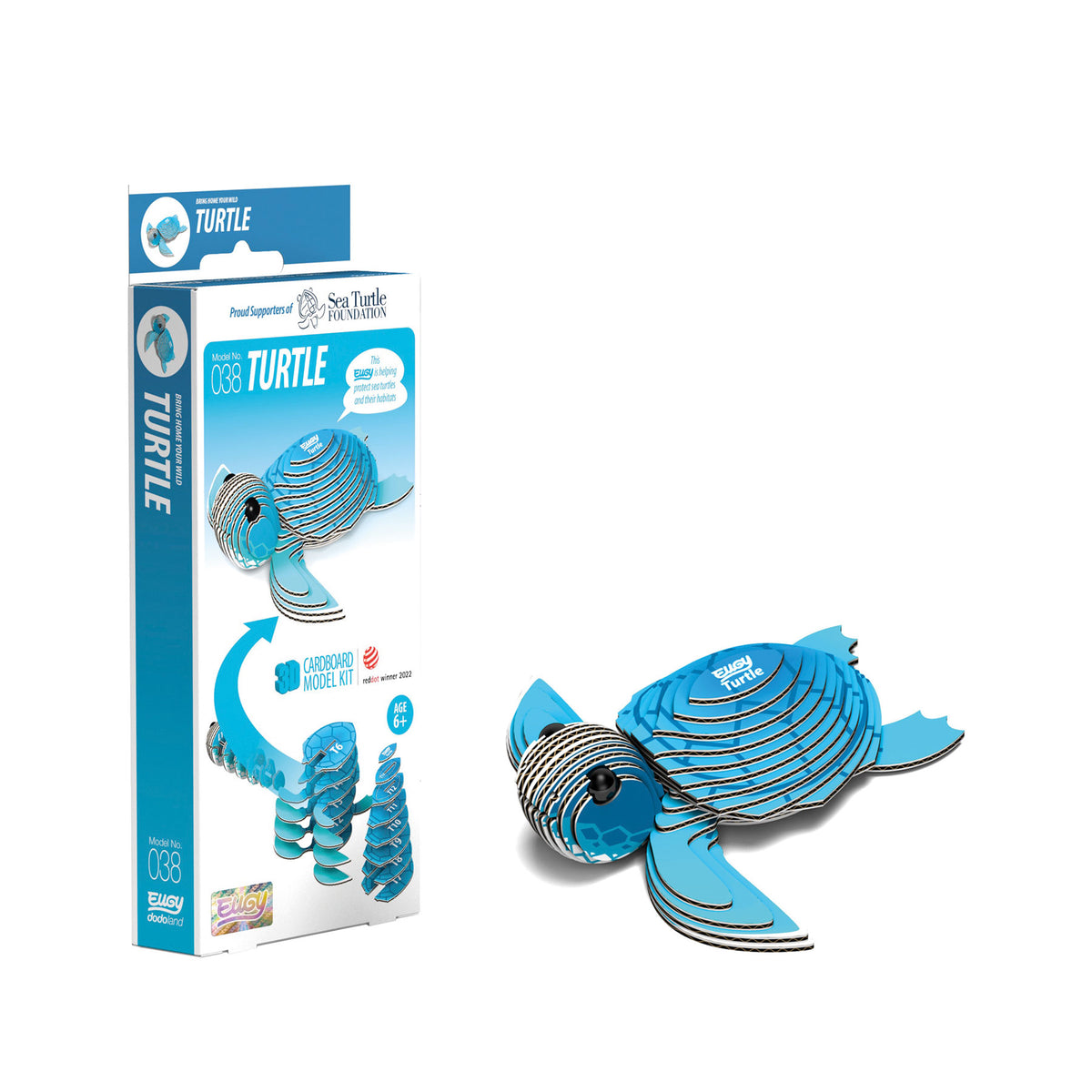 Turtle 3D model kit