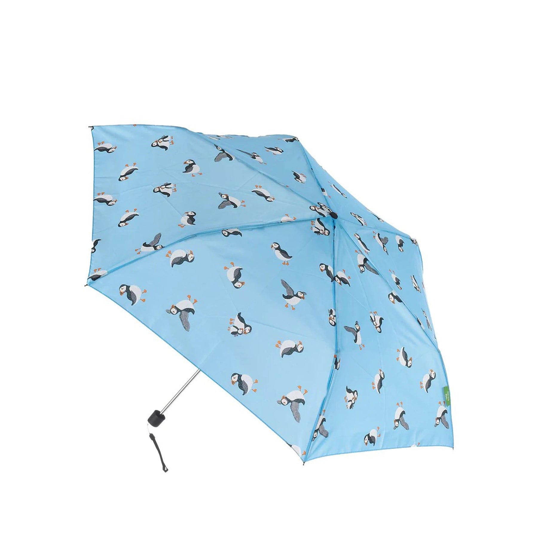 Foldable mini umbrella puffin