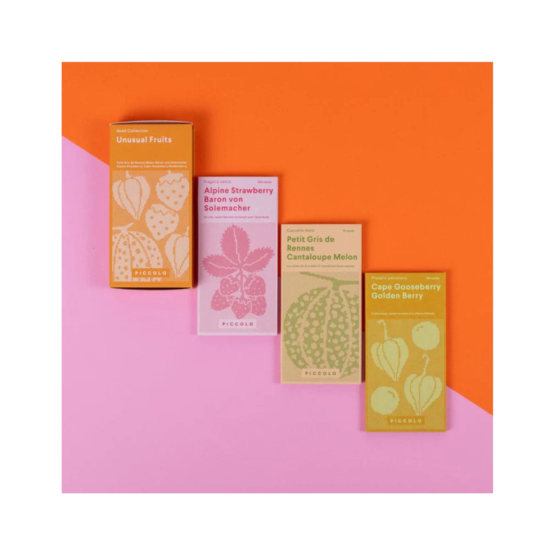 Unusual fruits seed collection