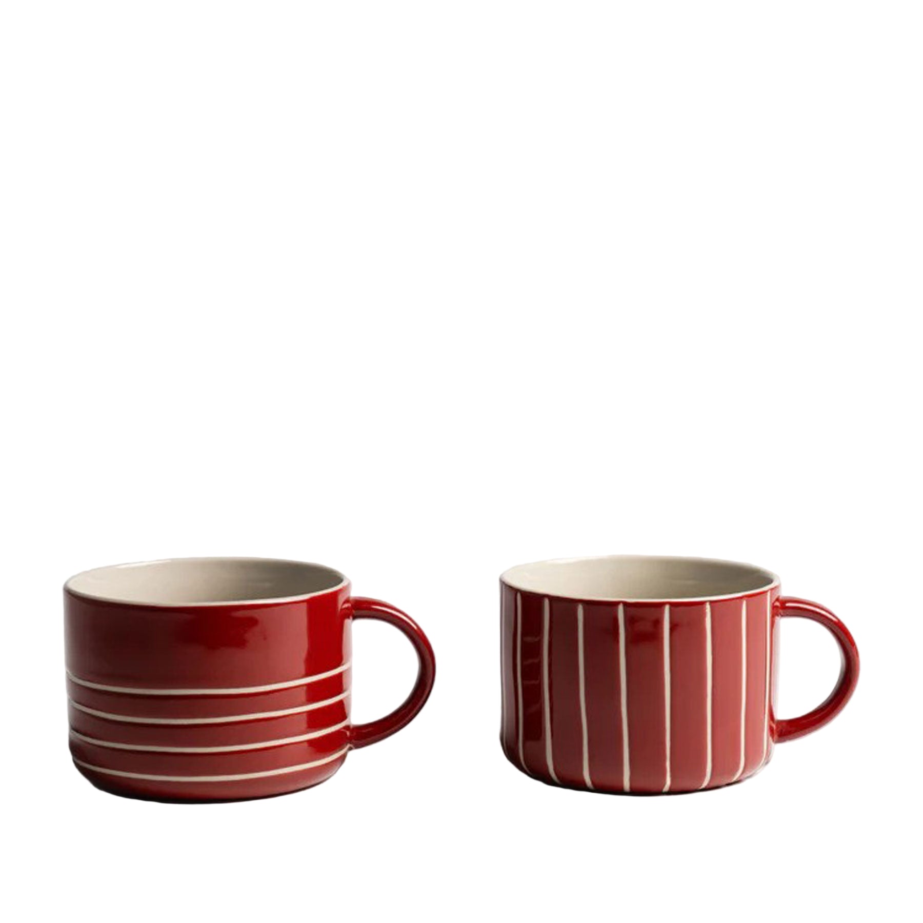 Vervain mug earth red large