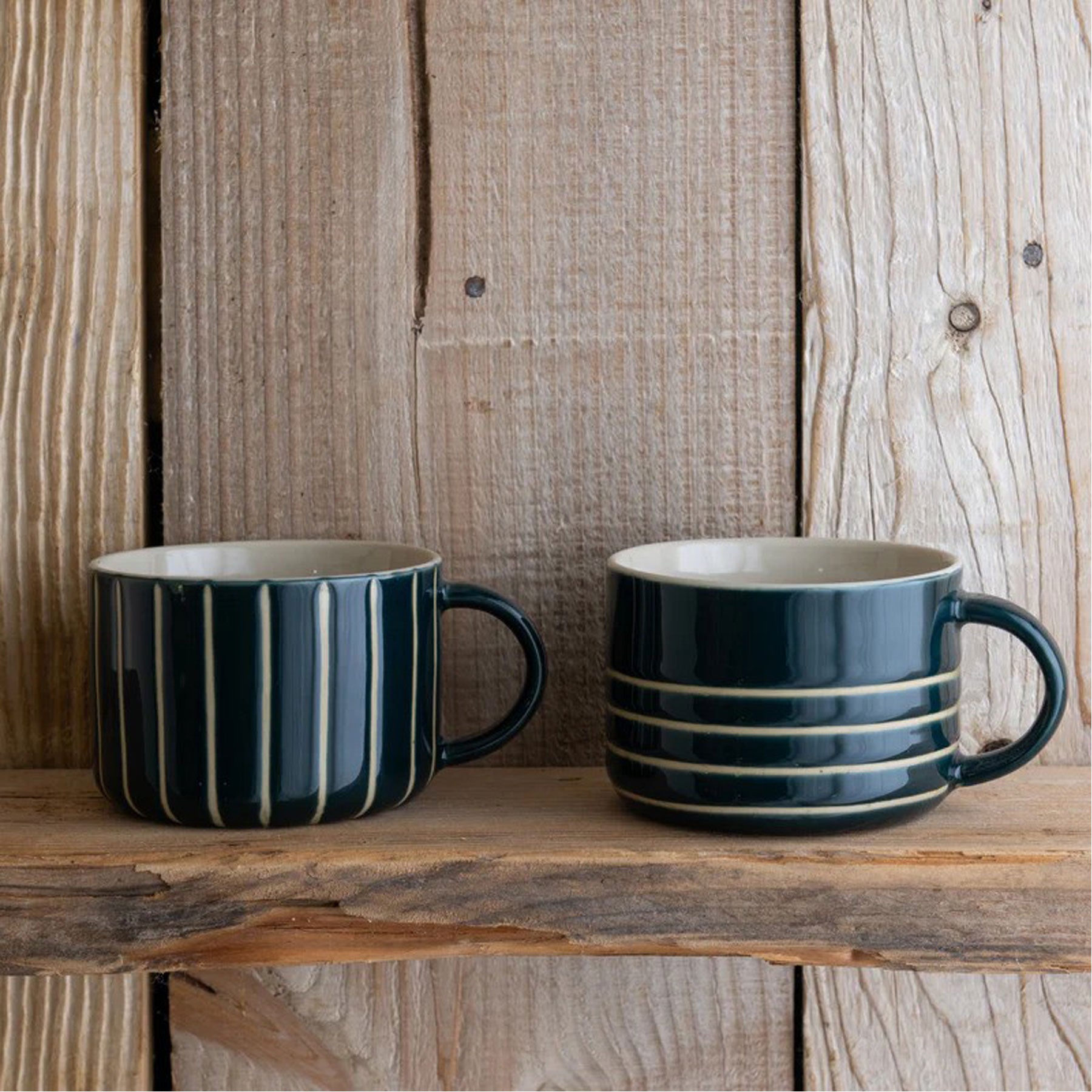 Vervain mug sea green