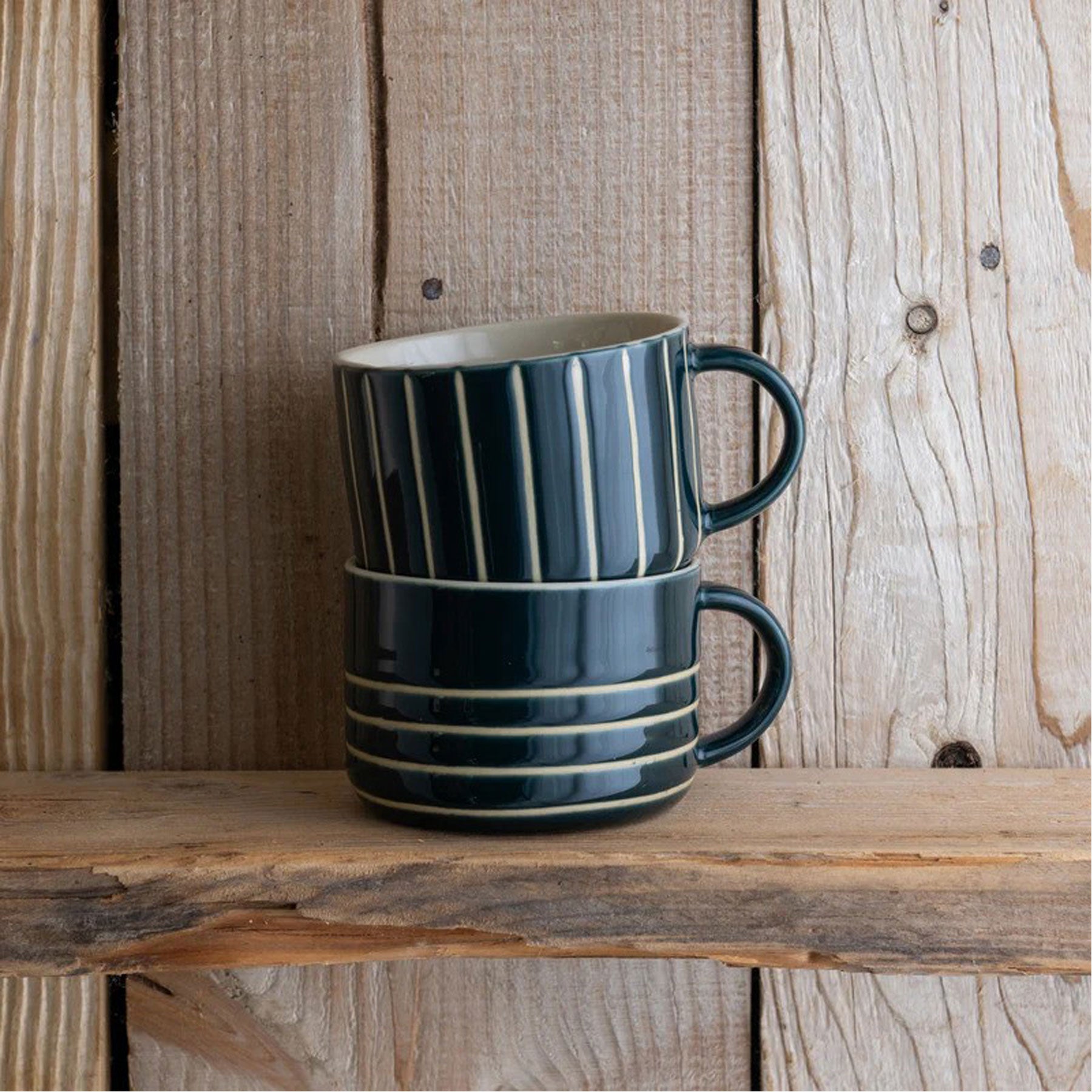 Vervain mug sea green