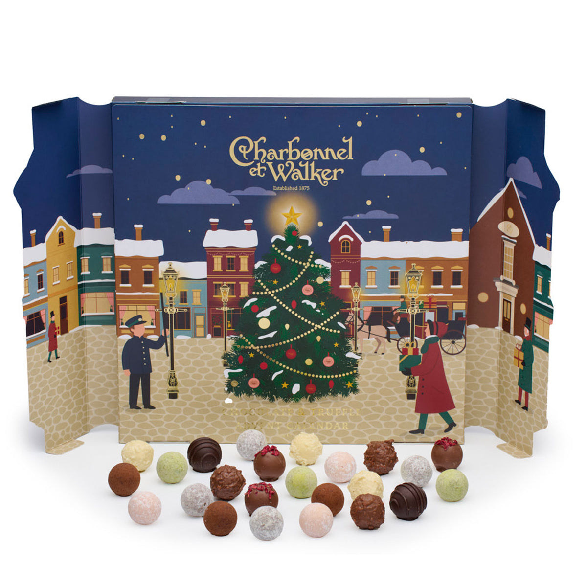Victorian london advent calendar