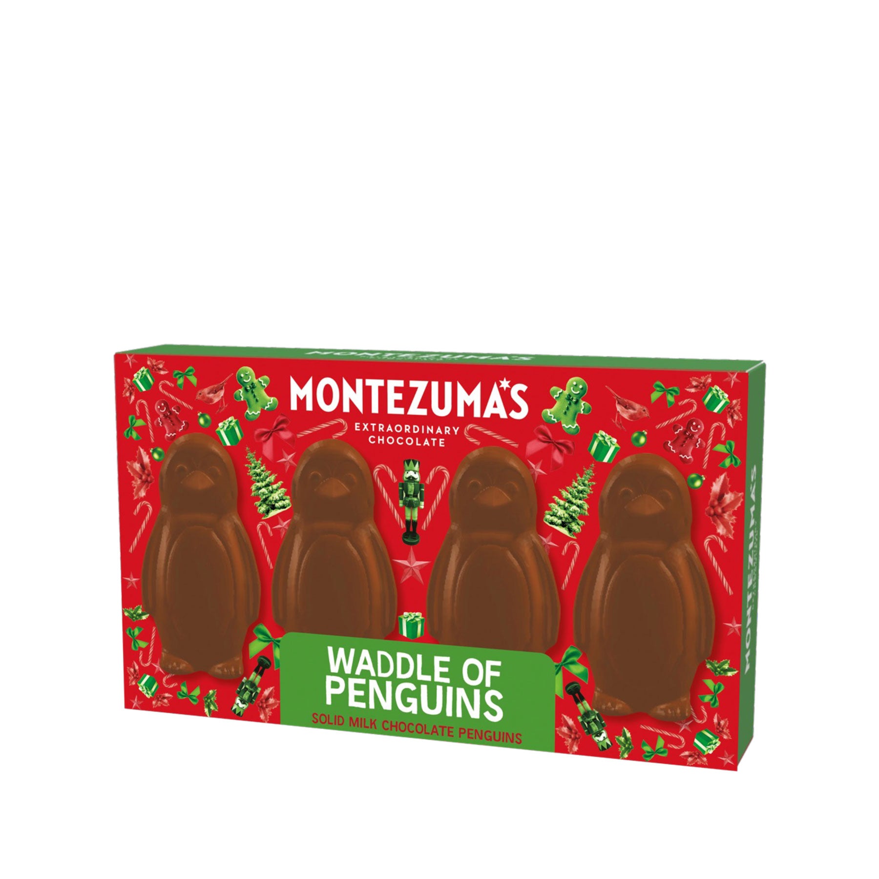 Milk chocolate penguin characters 80g