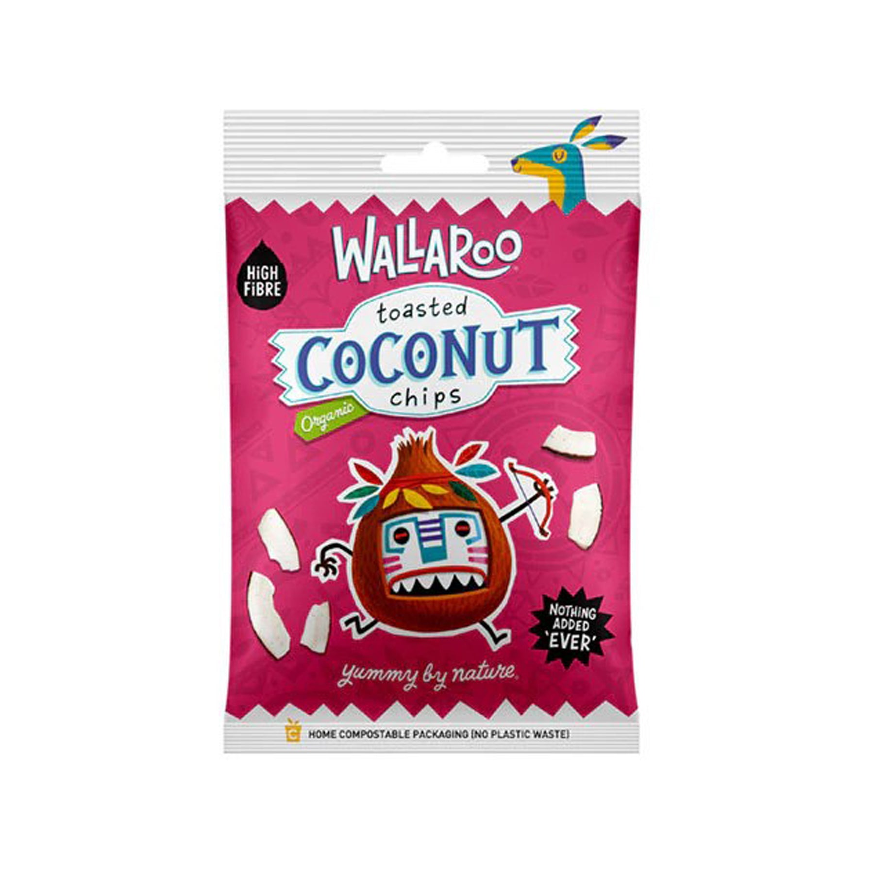 Toasted organic coconut chips 30g