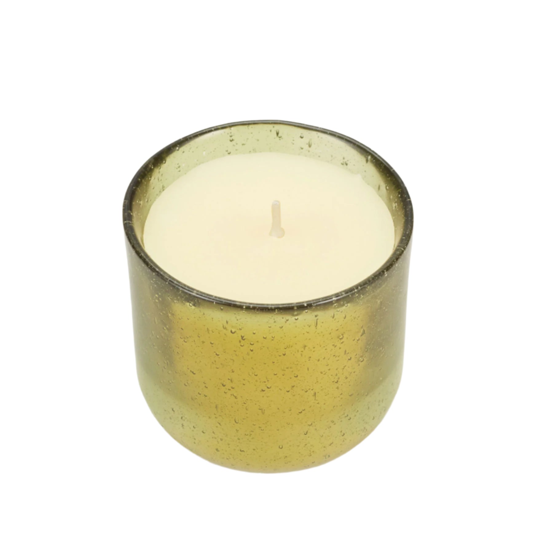 Walled garden sea garden glass candle