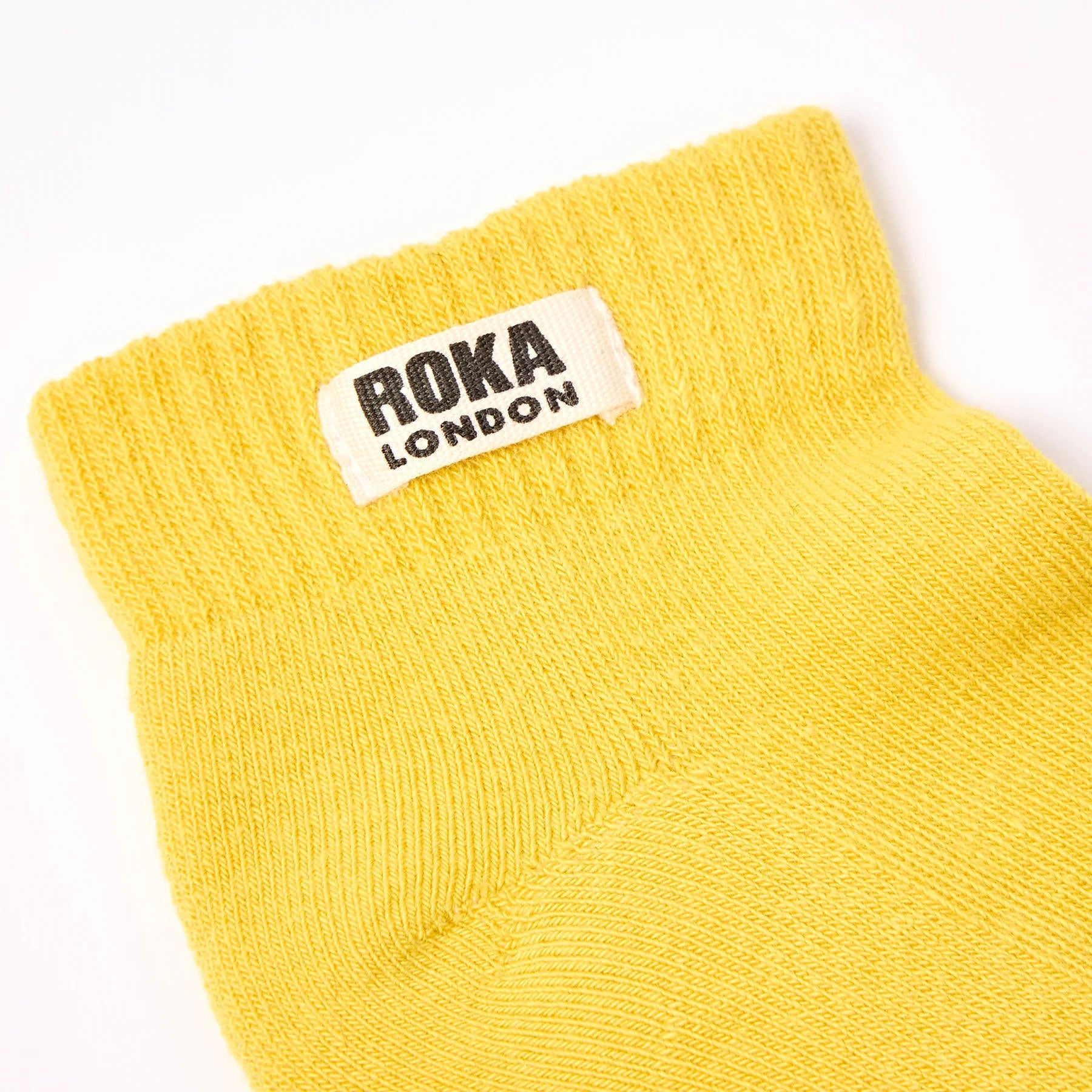 Wembley ankle socks summer yellow kids