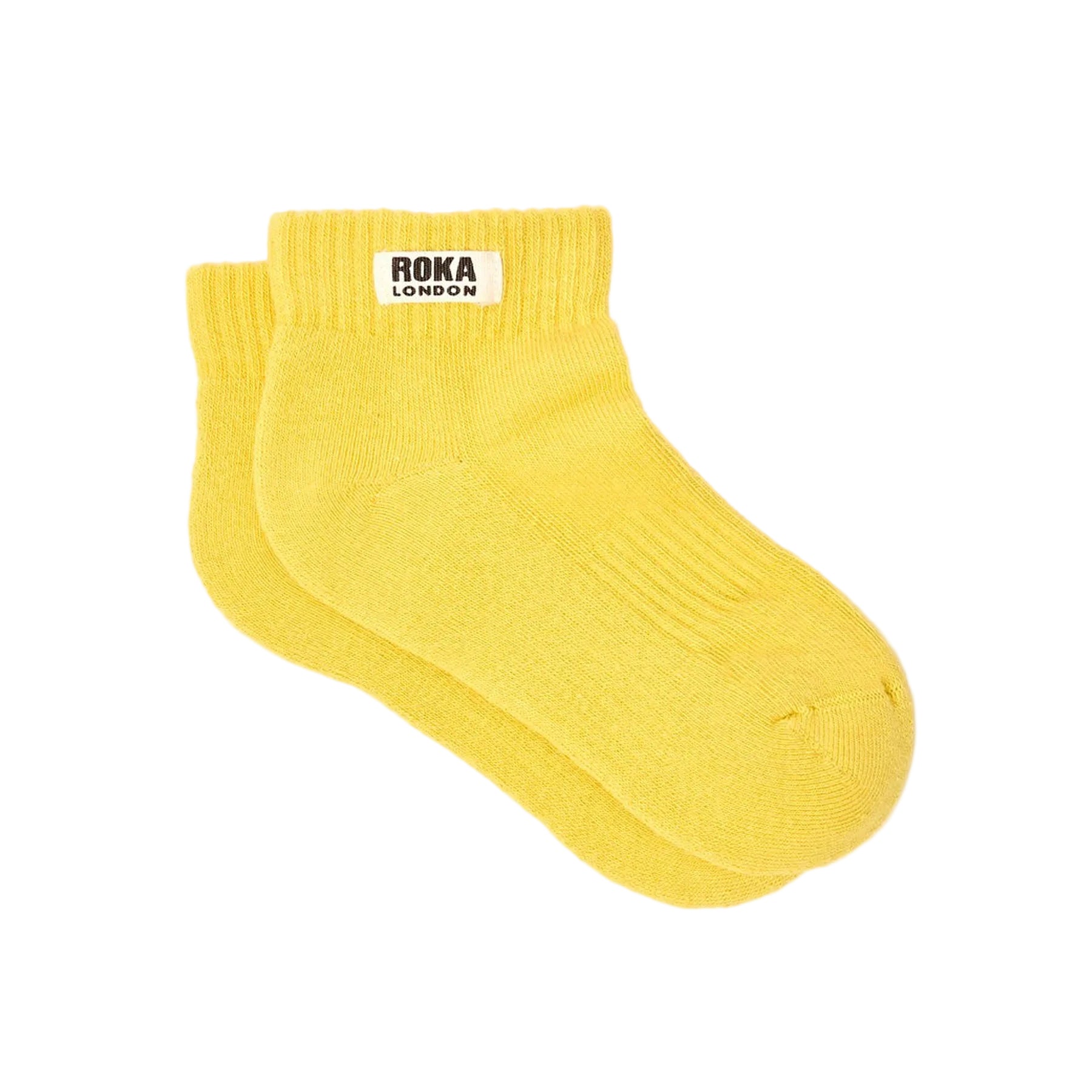 Wembley ankle socks summer yellow kids