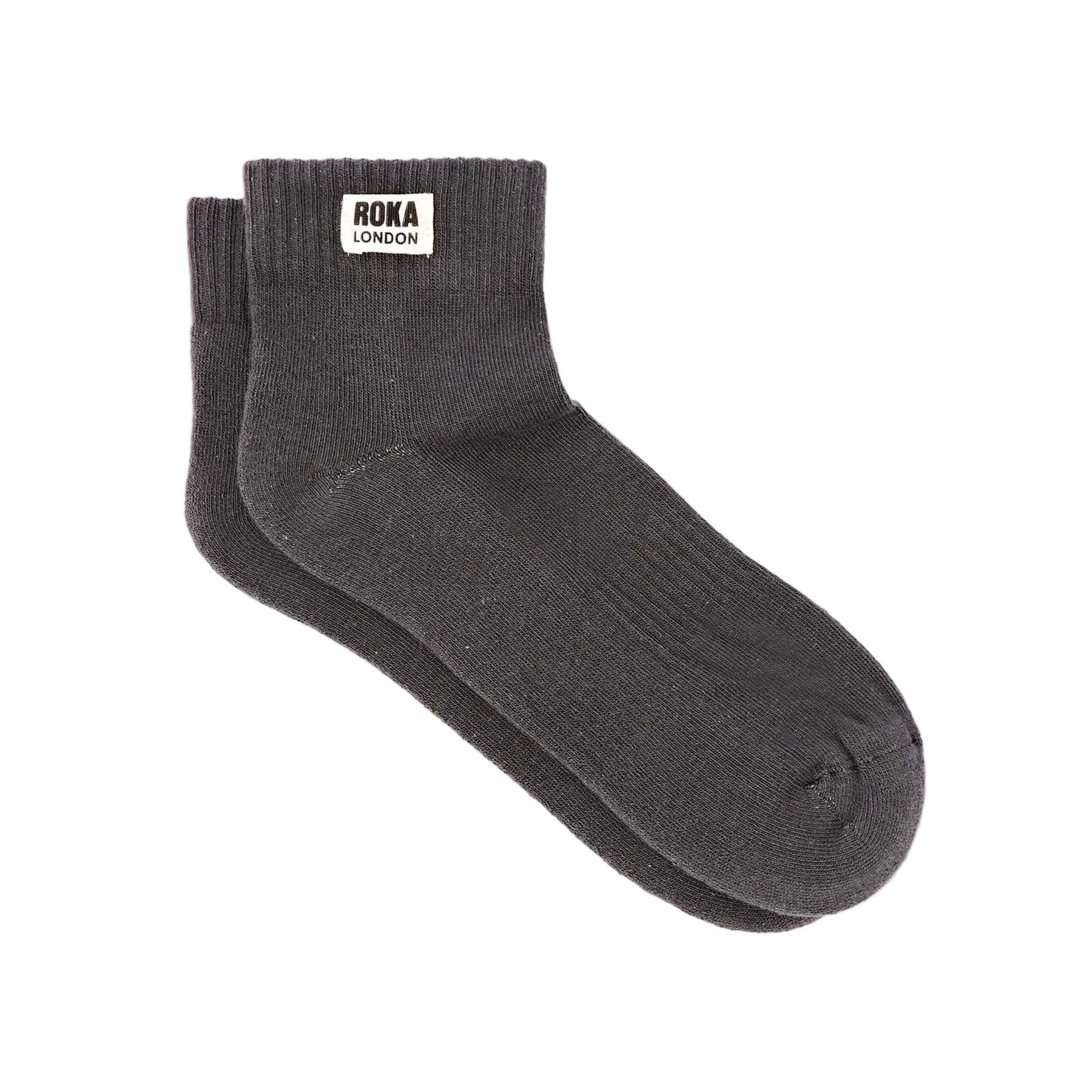 Wembley ankle socks faded black