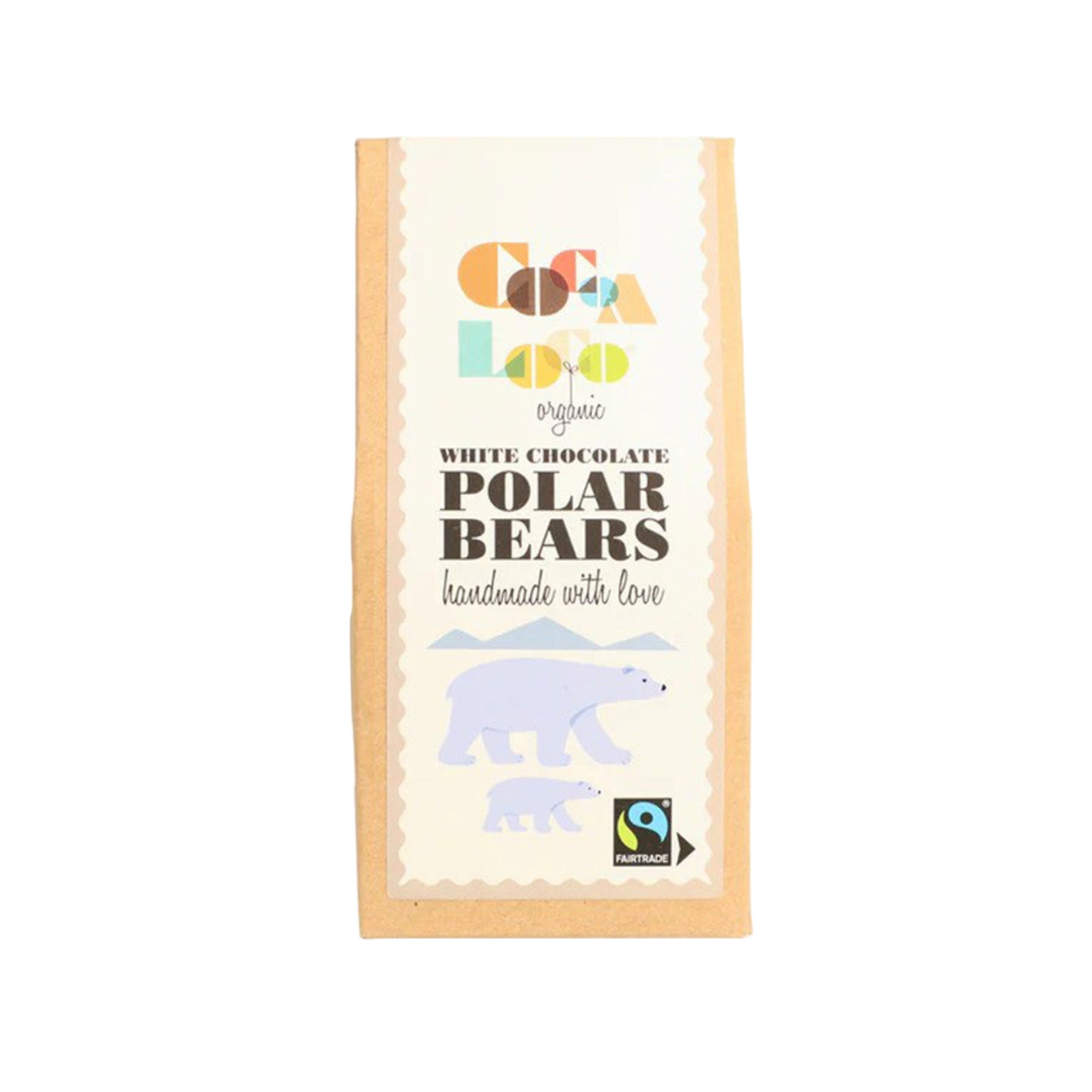 White chocolate polar bears 100g