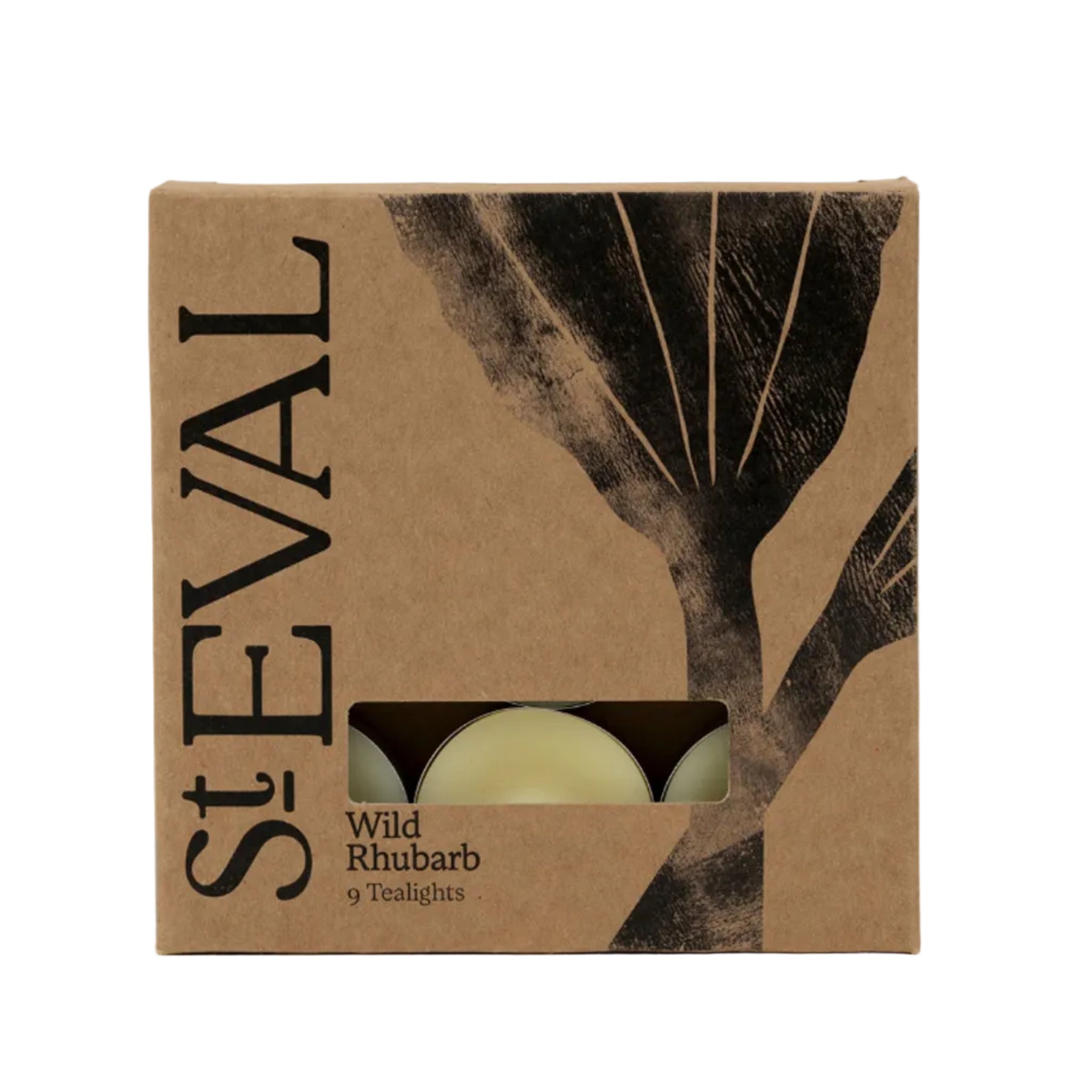 Wild rhubarb scented tealights