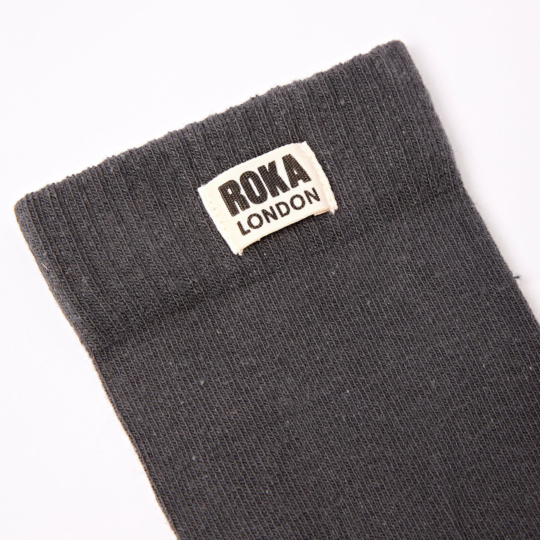 Wimbledon crew socks faded black