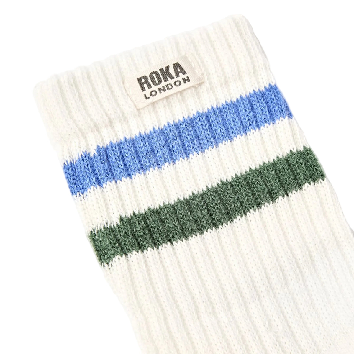 Windsor stripe men's crew socks