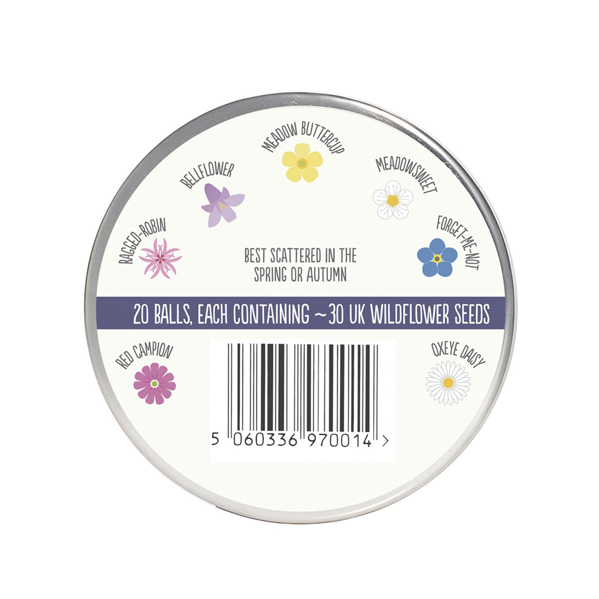 Wonderland seed tin