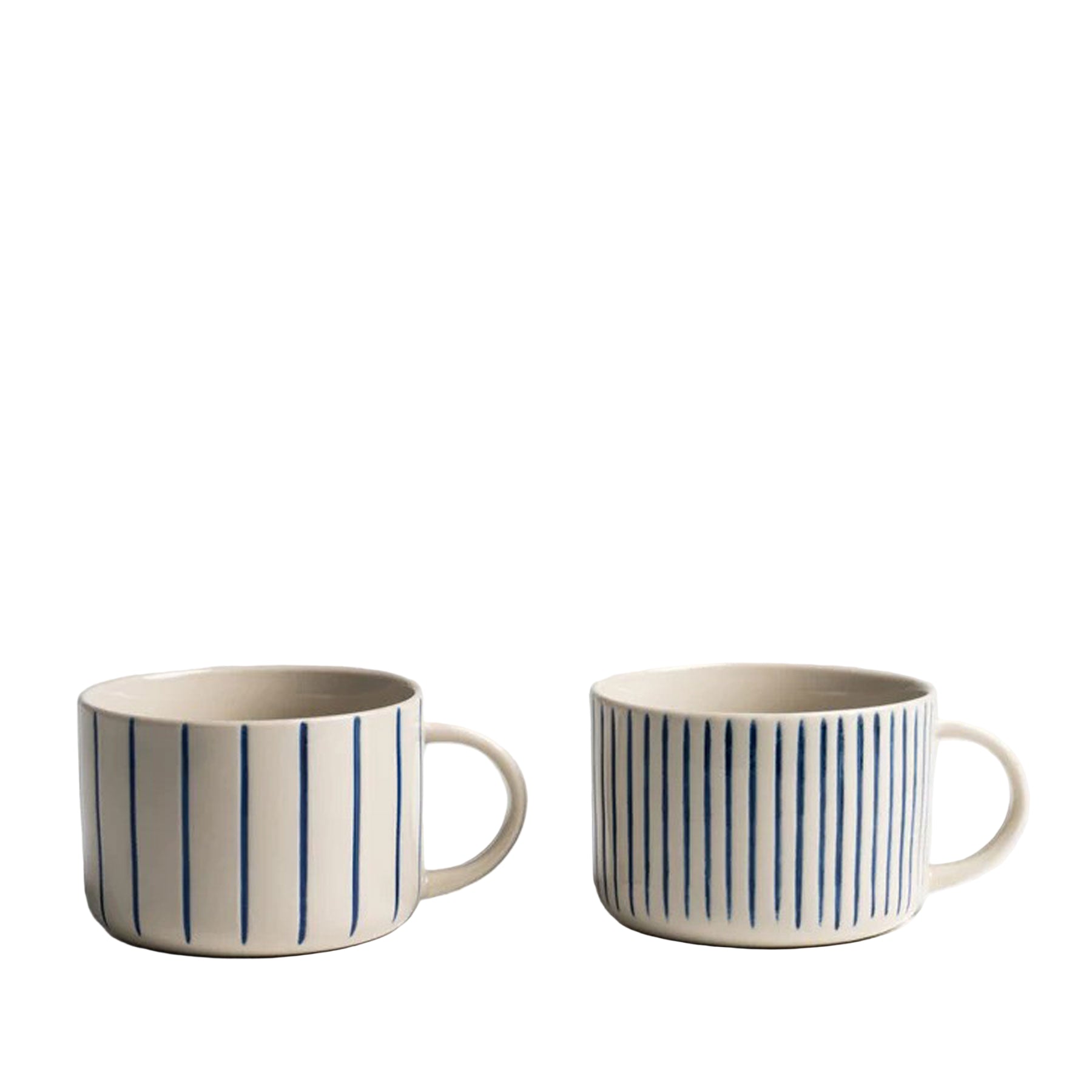 Yarrow mug brushed indigo blue large