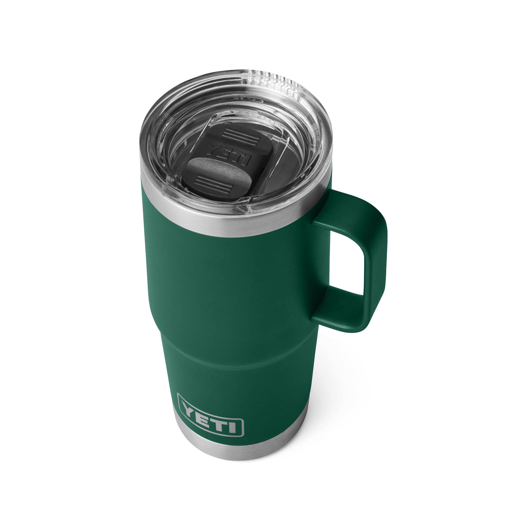 Rambler® 20oz (591ml) travel mug black forest green