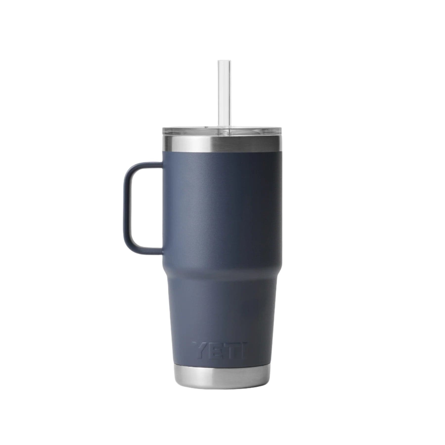 Rambler® 25oz (739ml) straw mug navy