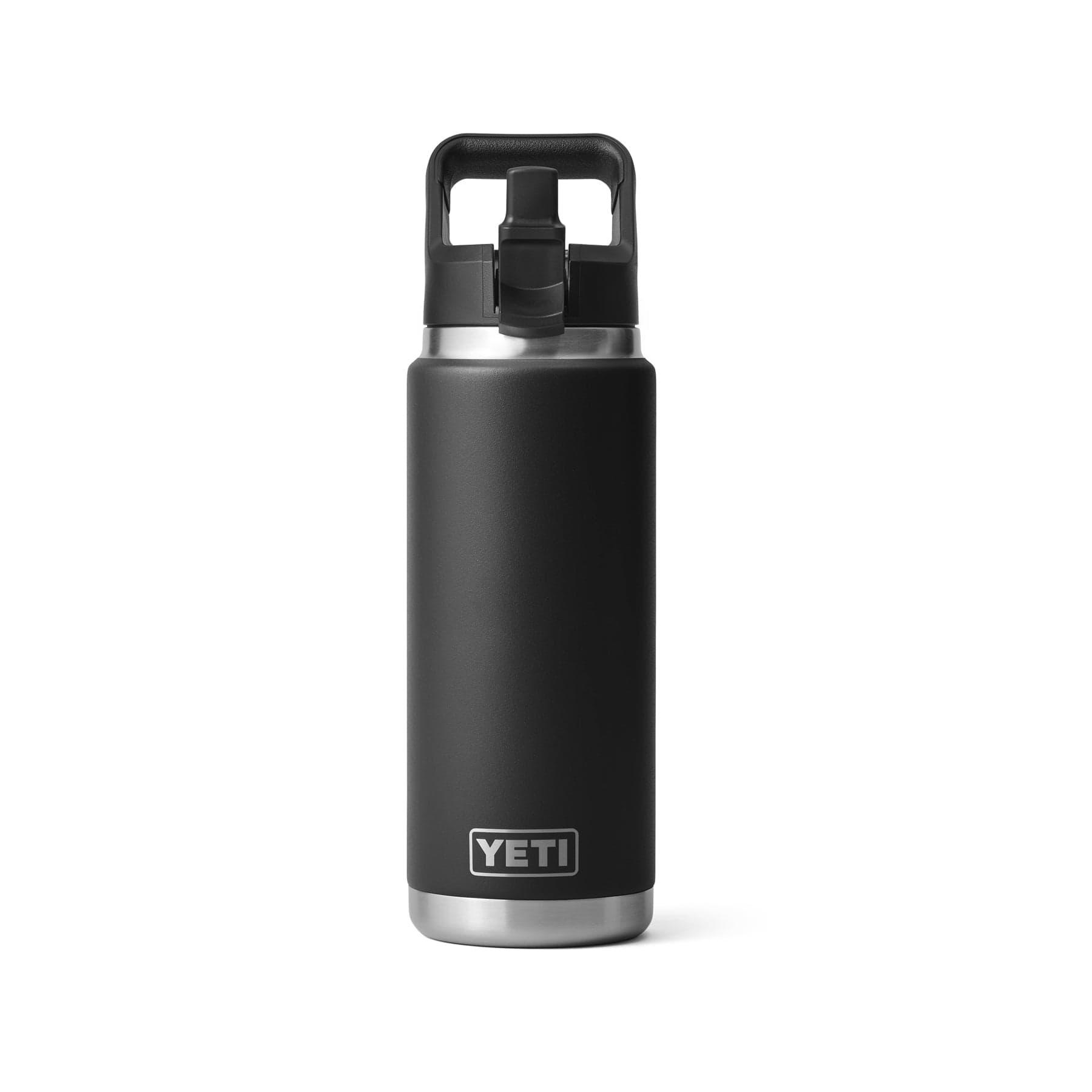 Rambler® 26oz (769ml) straw cap bottle black