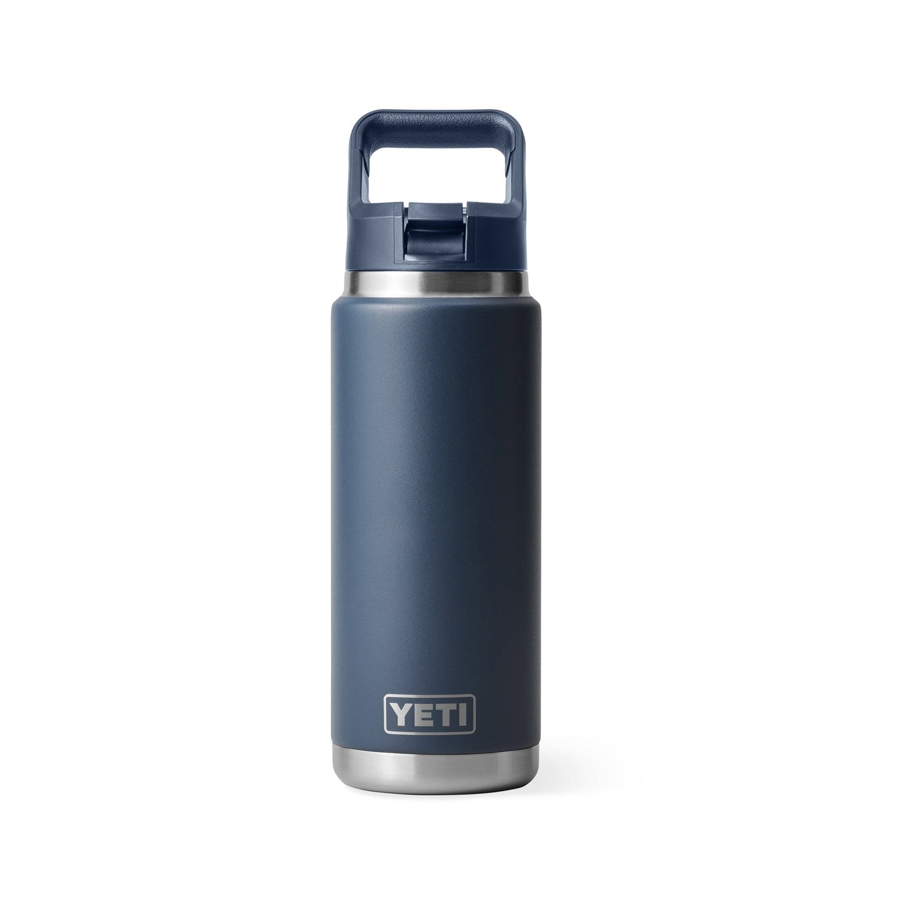 Rambler® 26oz (769ml) straw cap bottle navy