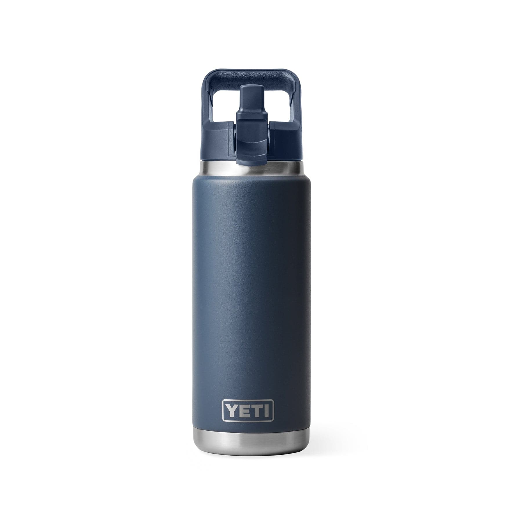 Rambler® 26oz (769ml) straw cap bottle navy