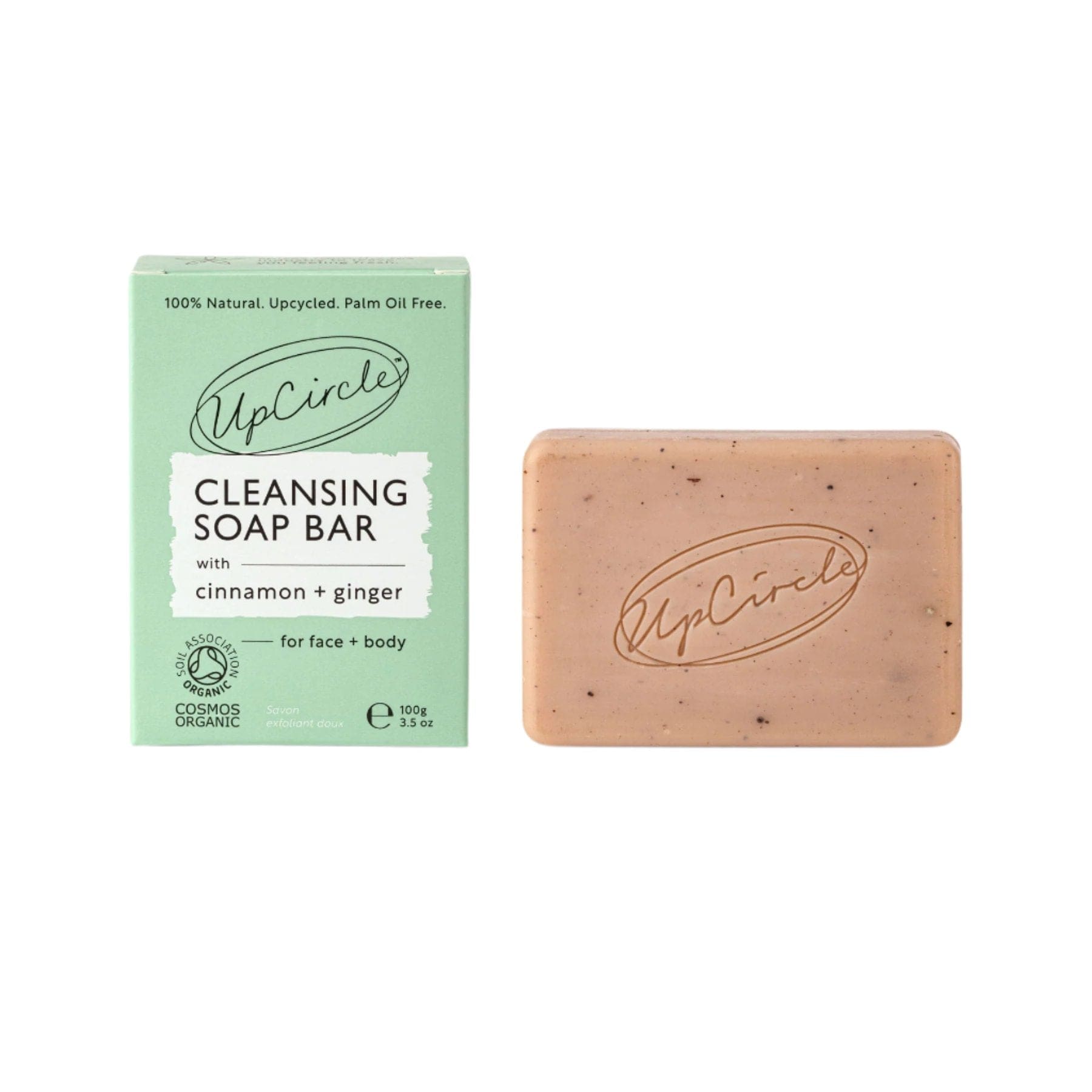 Cleansing bar with cinnamon & ginger 100g