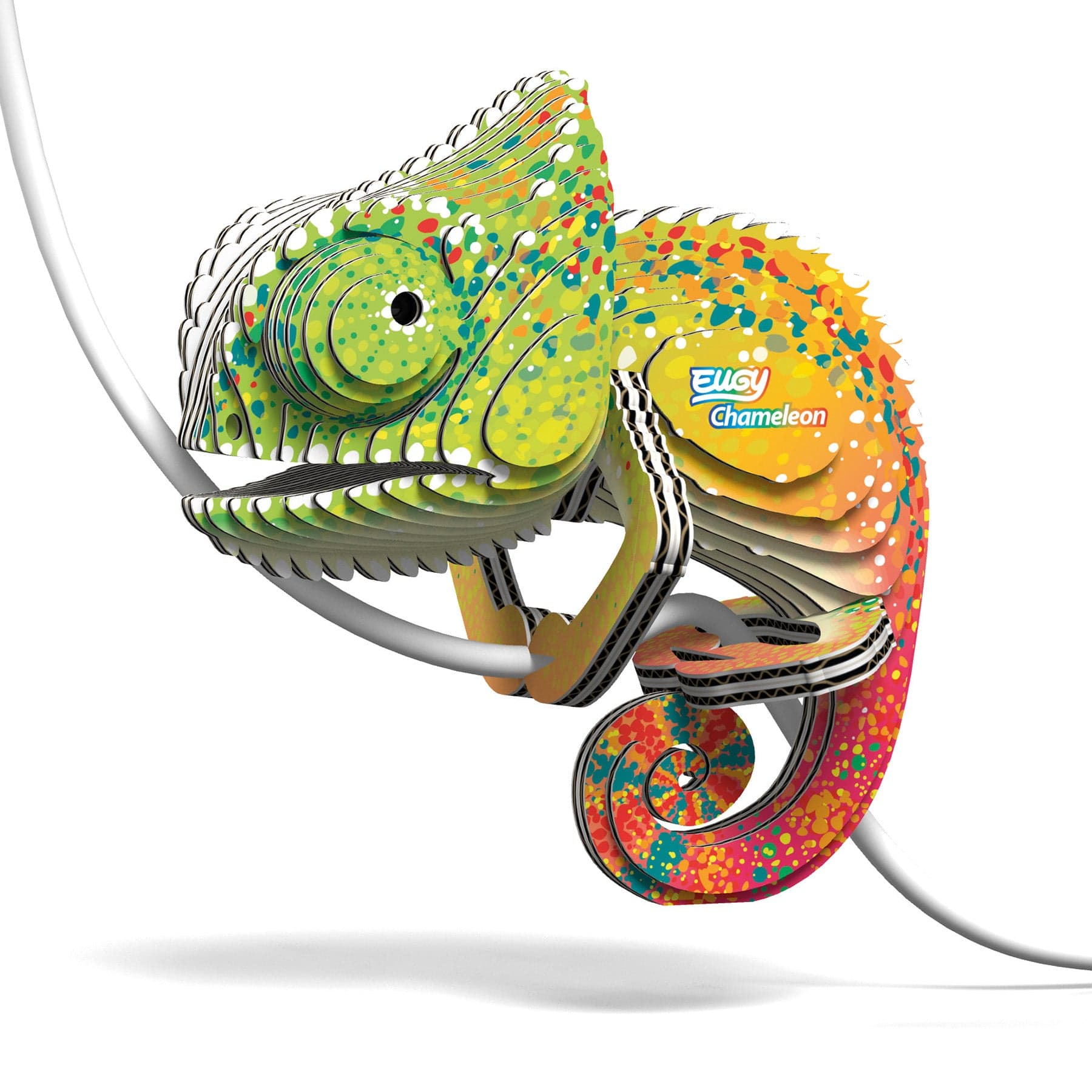 Chameleon 3d model kit