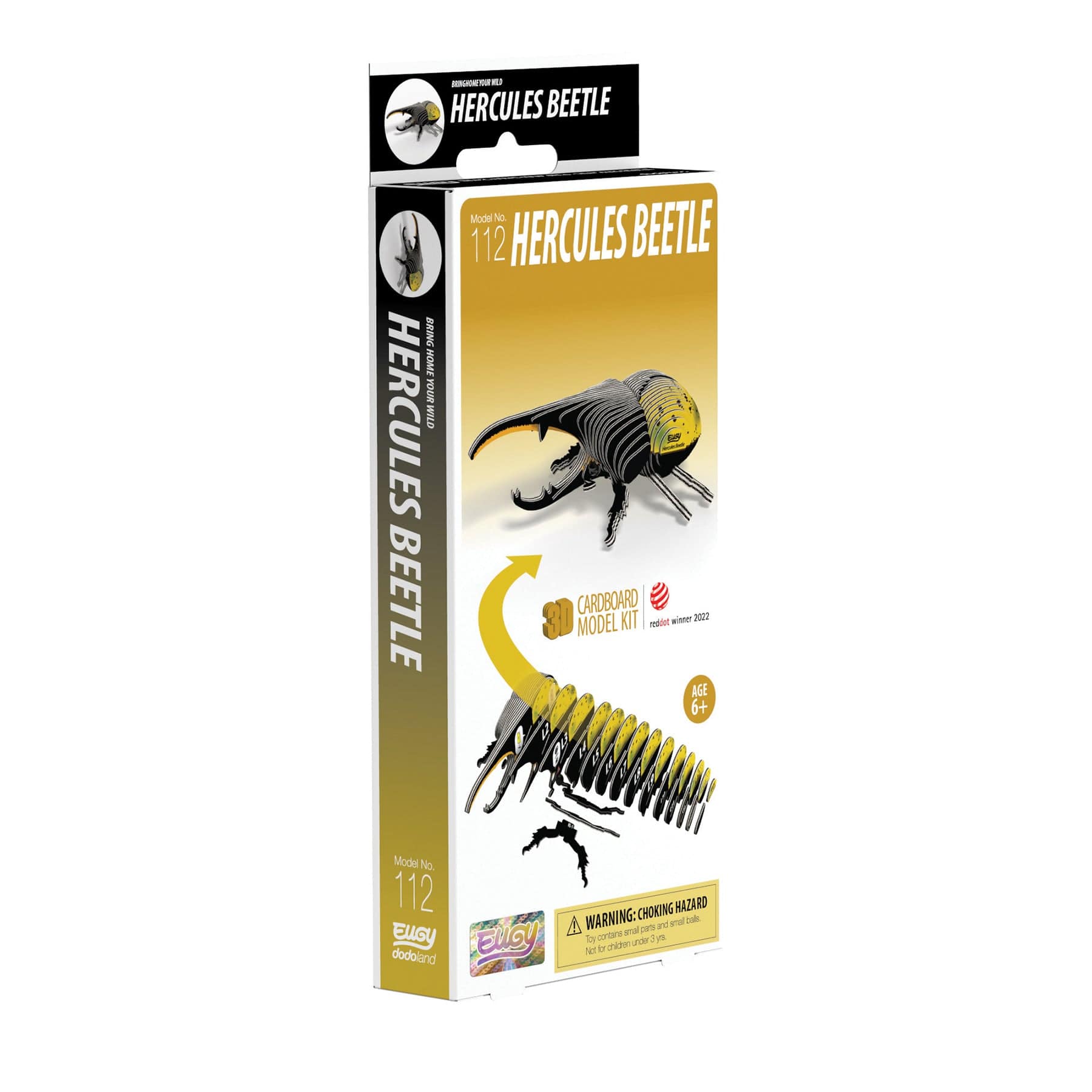 Hercules beetle 3d model kit