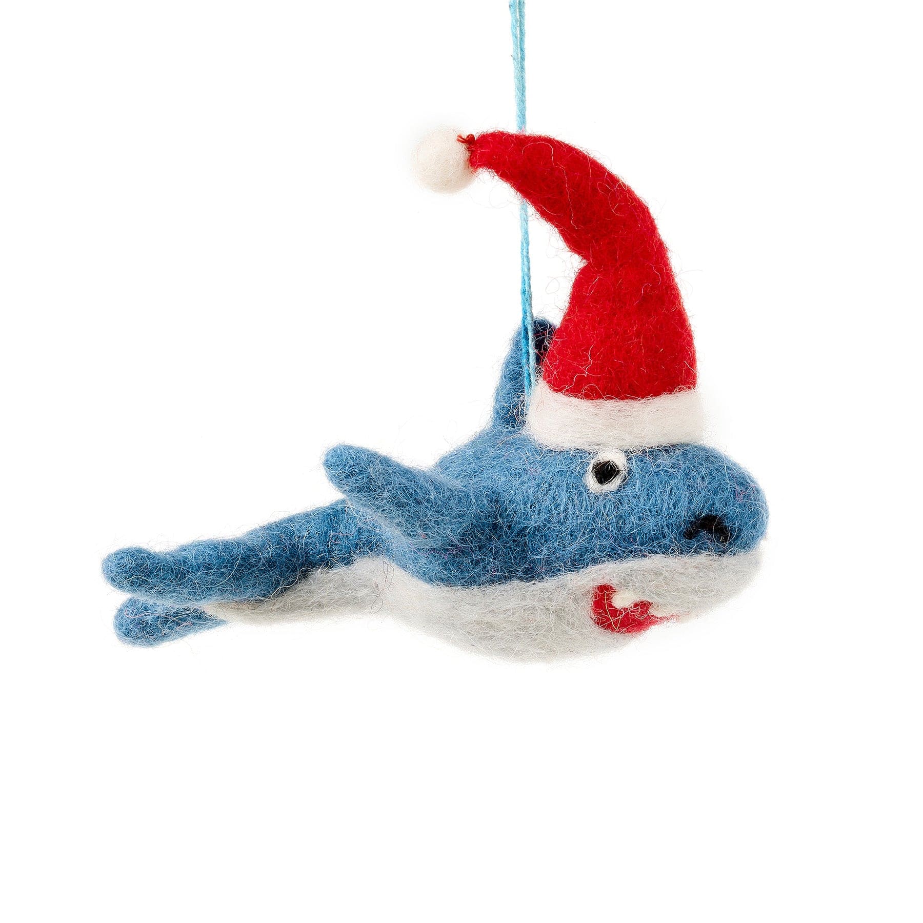 Christmas santa jaws hanging decoration