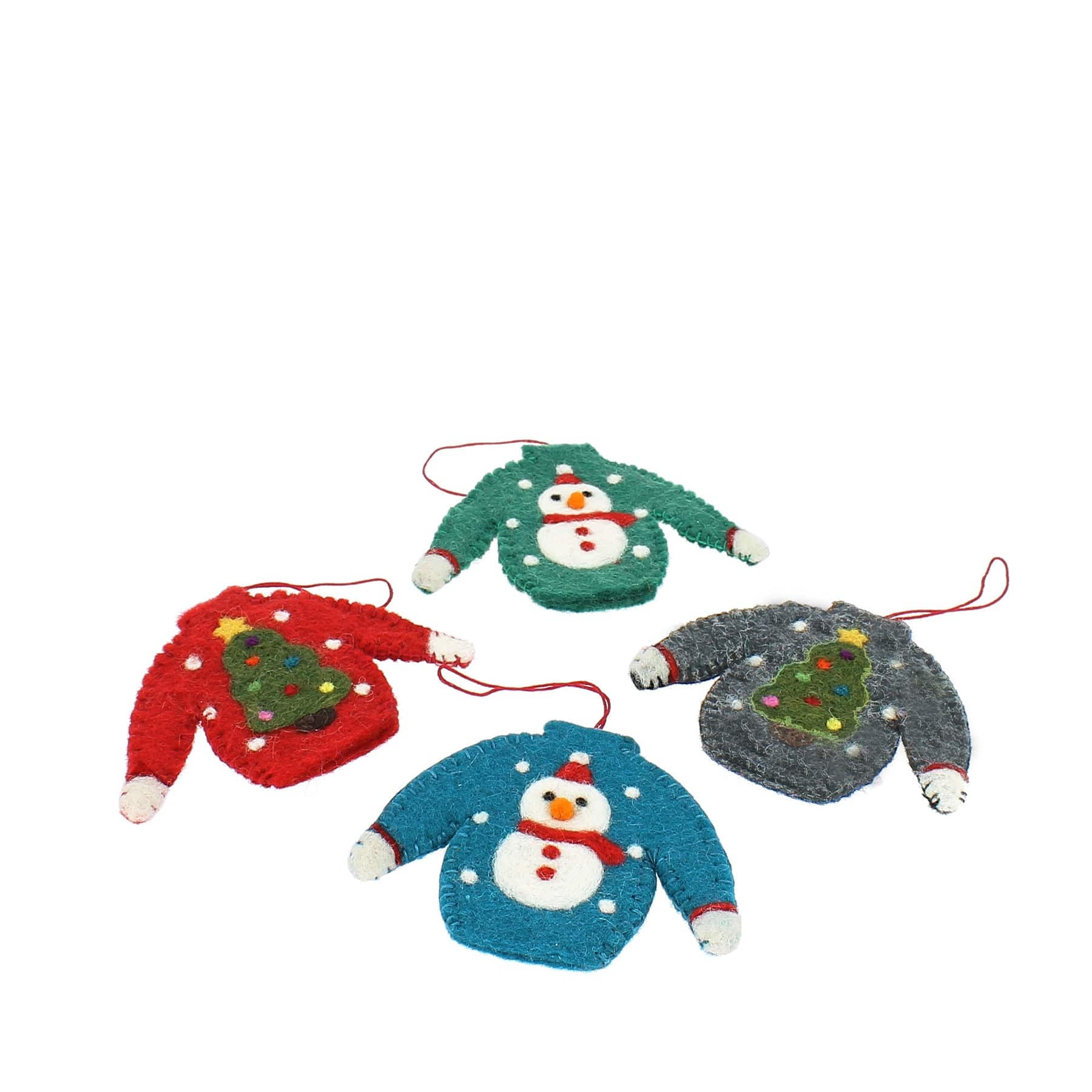 Christmas jumper hanging decoration