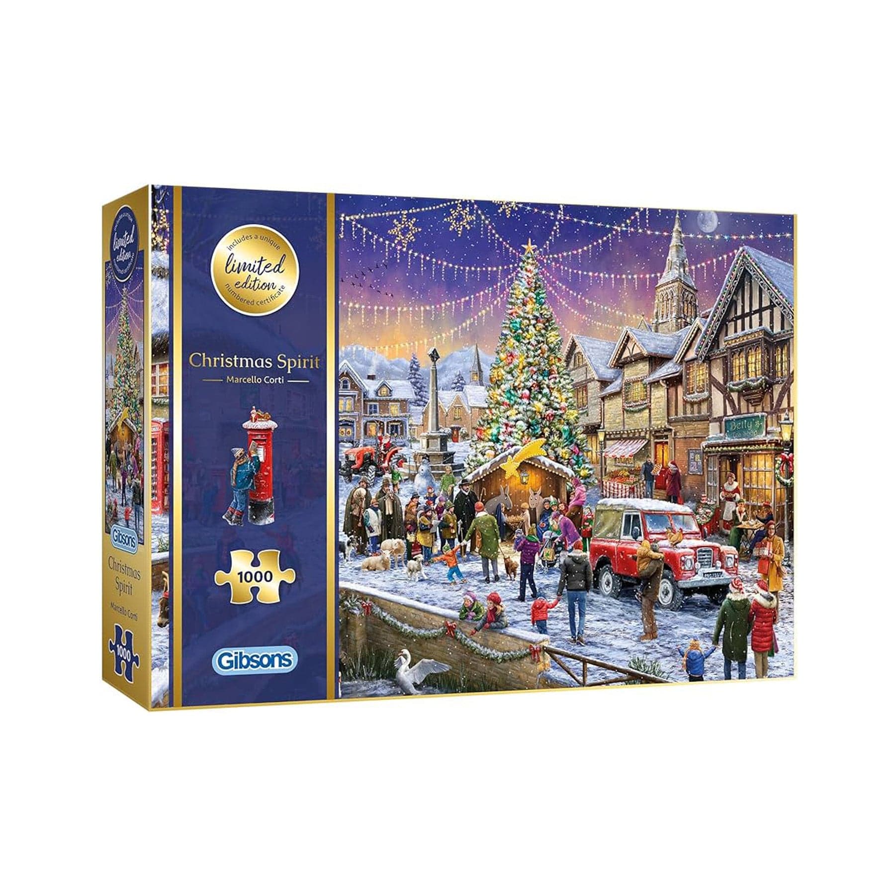 Christmas spirit 1000 piece jigsaw puzzle