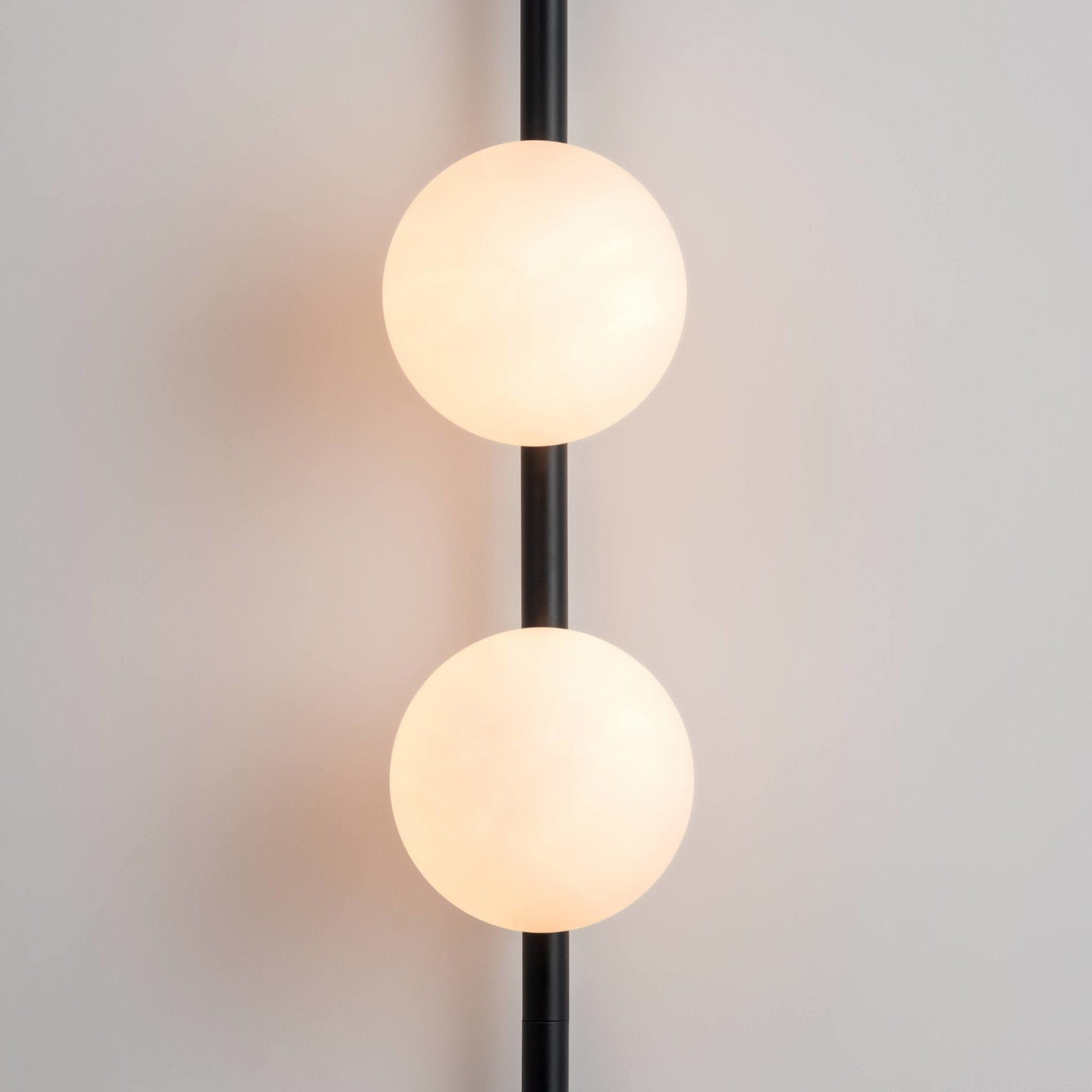 Bar opal ball wall light