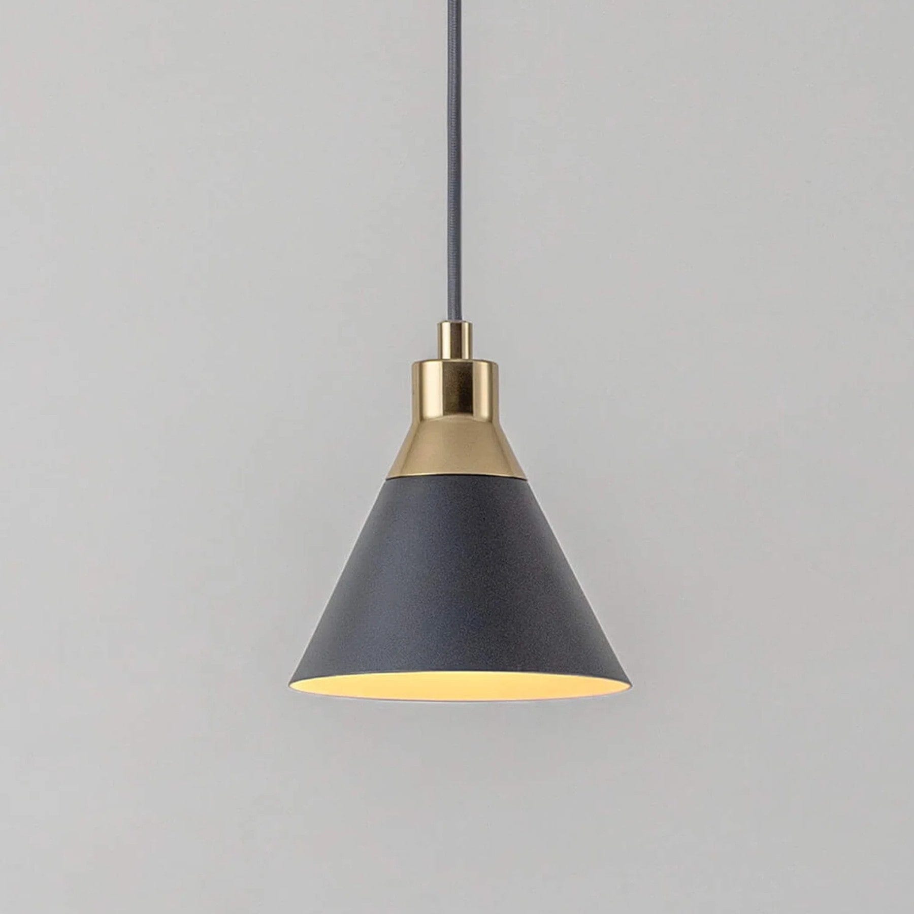 Cone pendant ceiling light