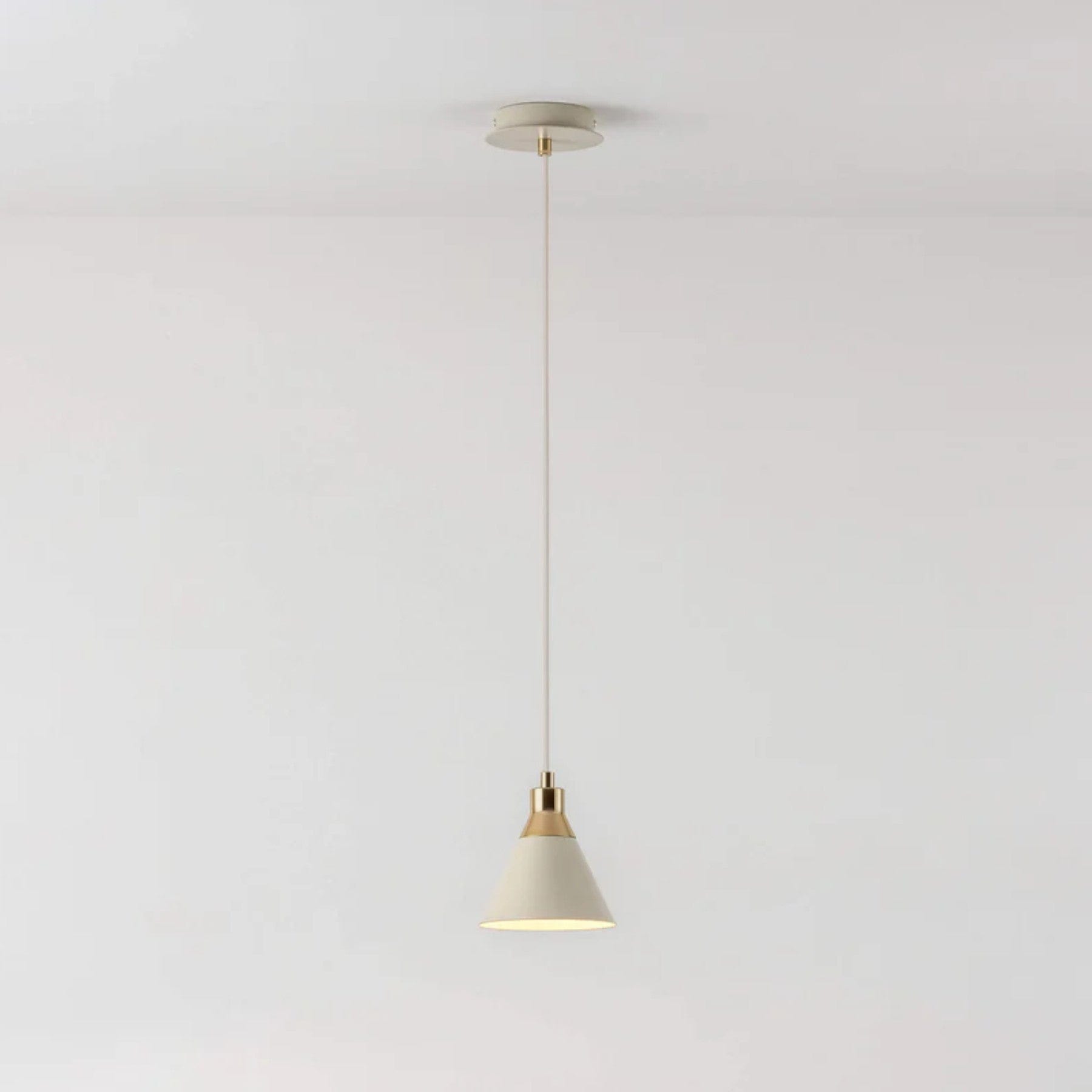 Cone pendant ceiling light