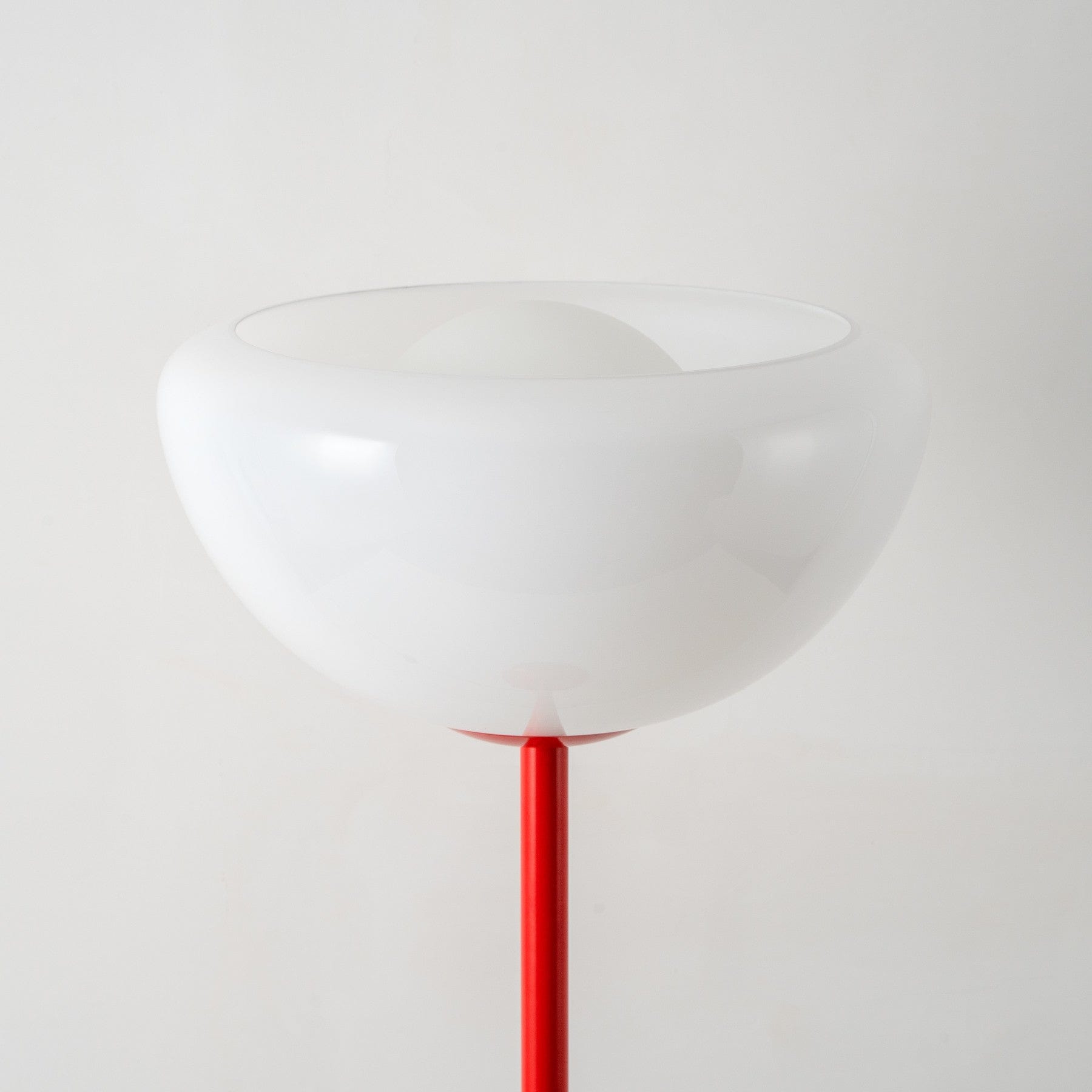 Dome floor lamp - jam red