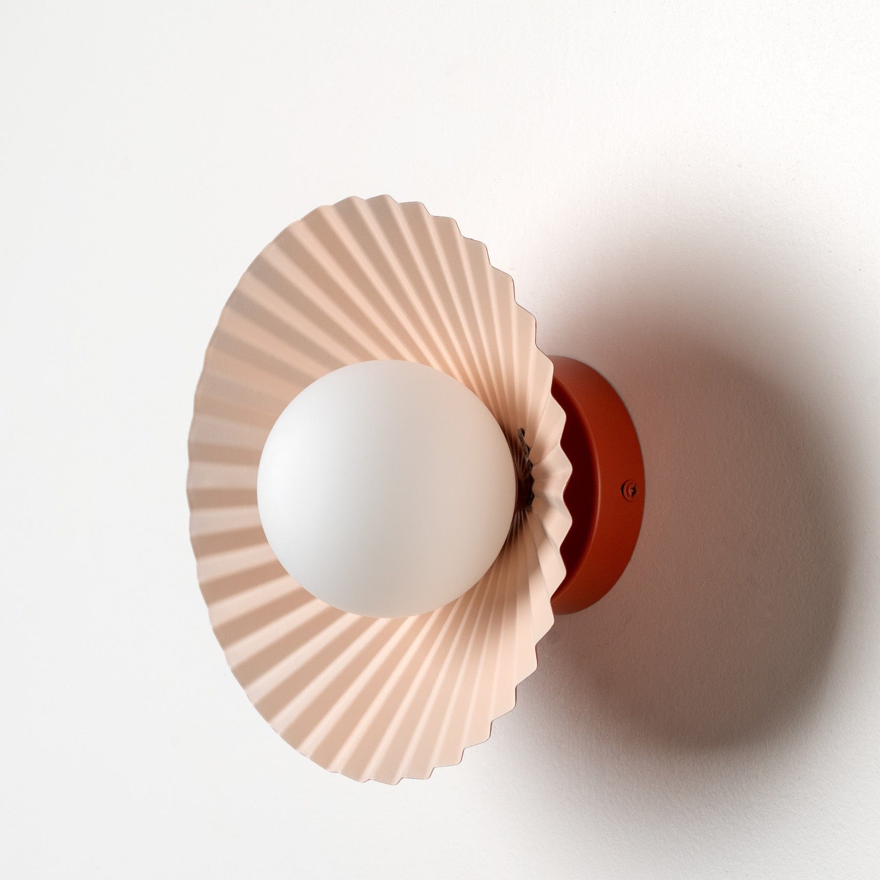 The pleat wall light