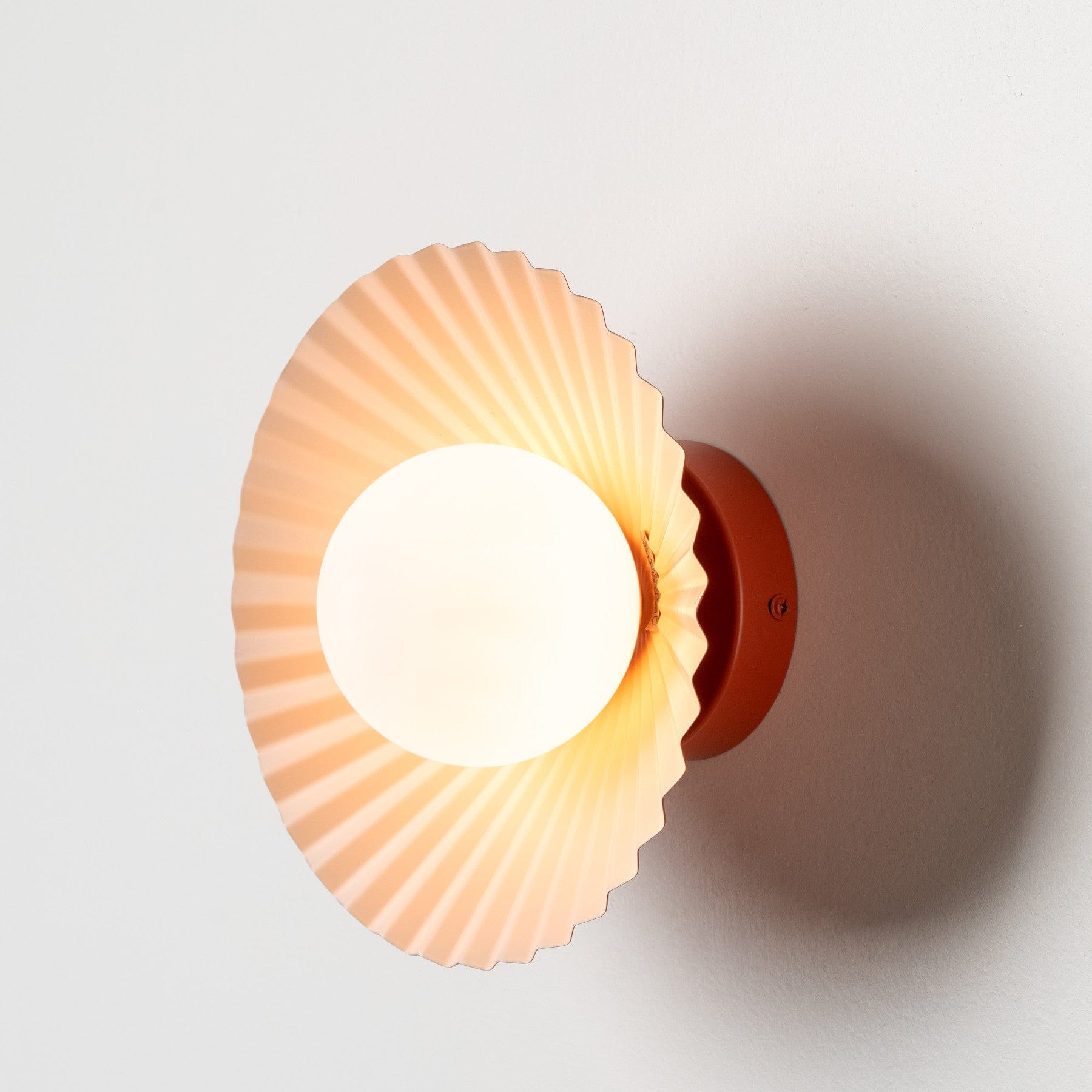 The pleat wall light