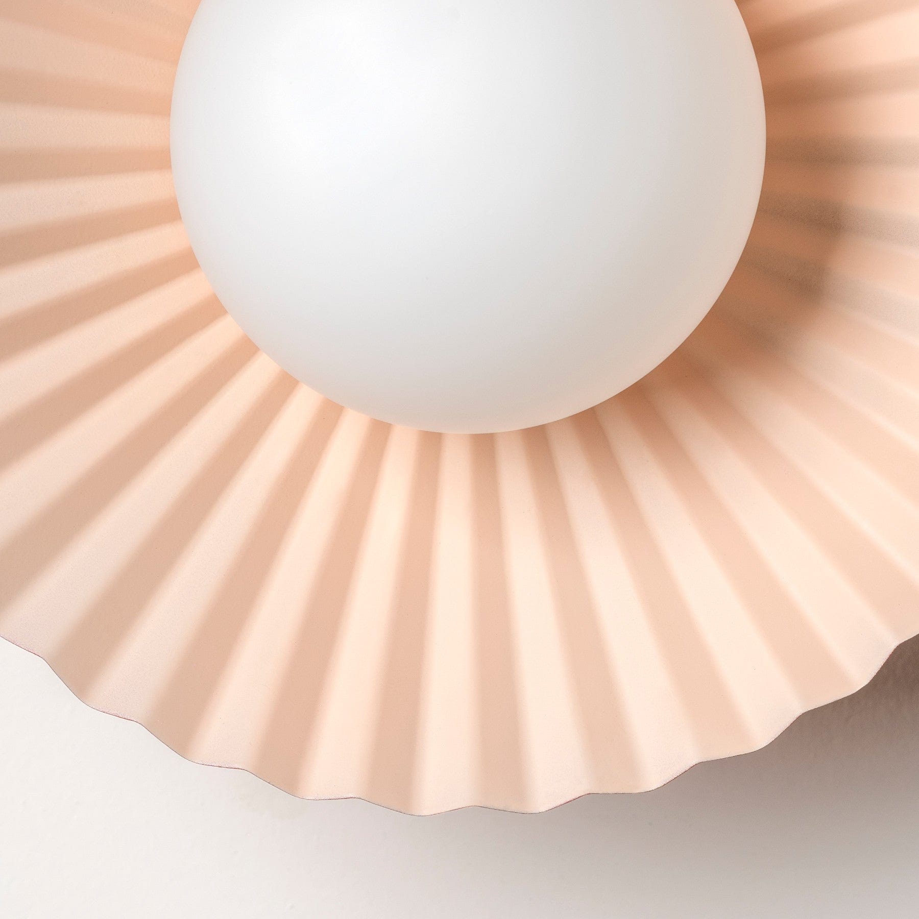 The pleat wall light