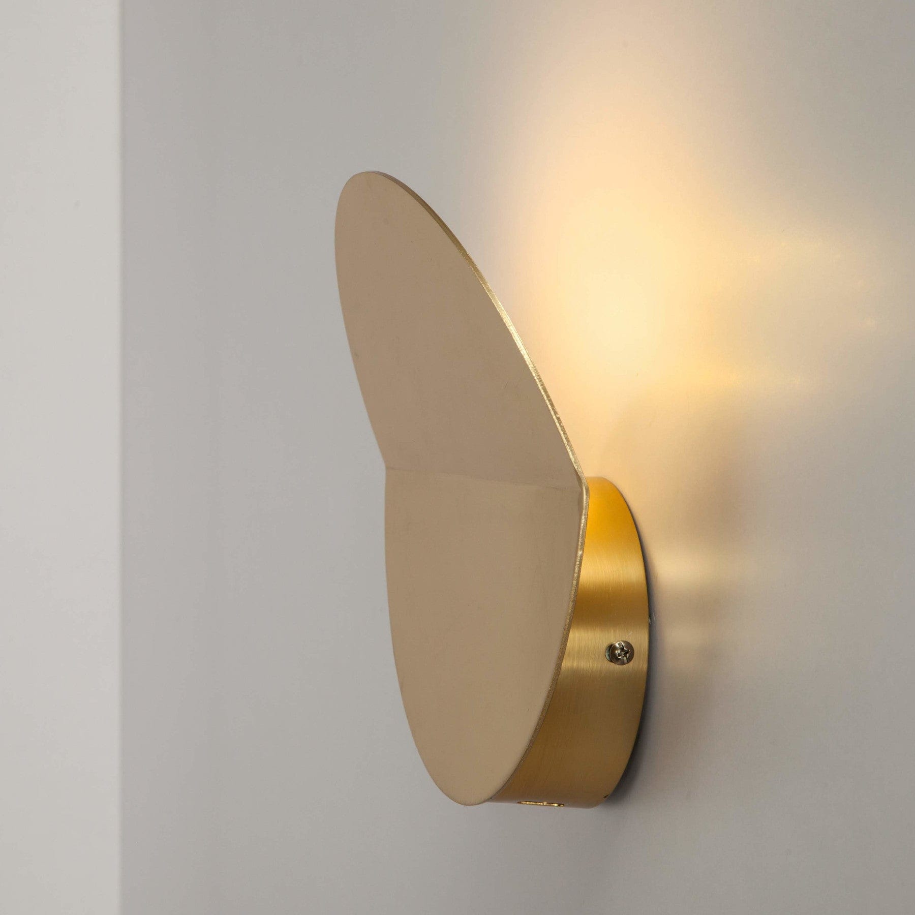 Diffuser round wall light