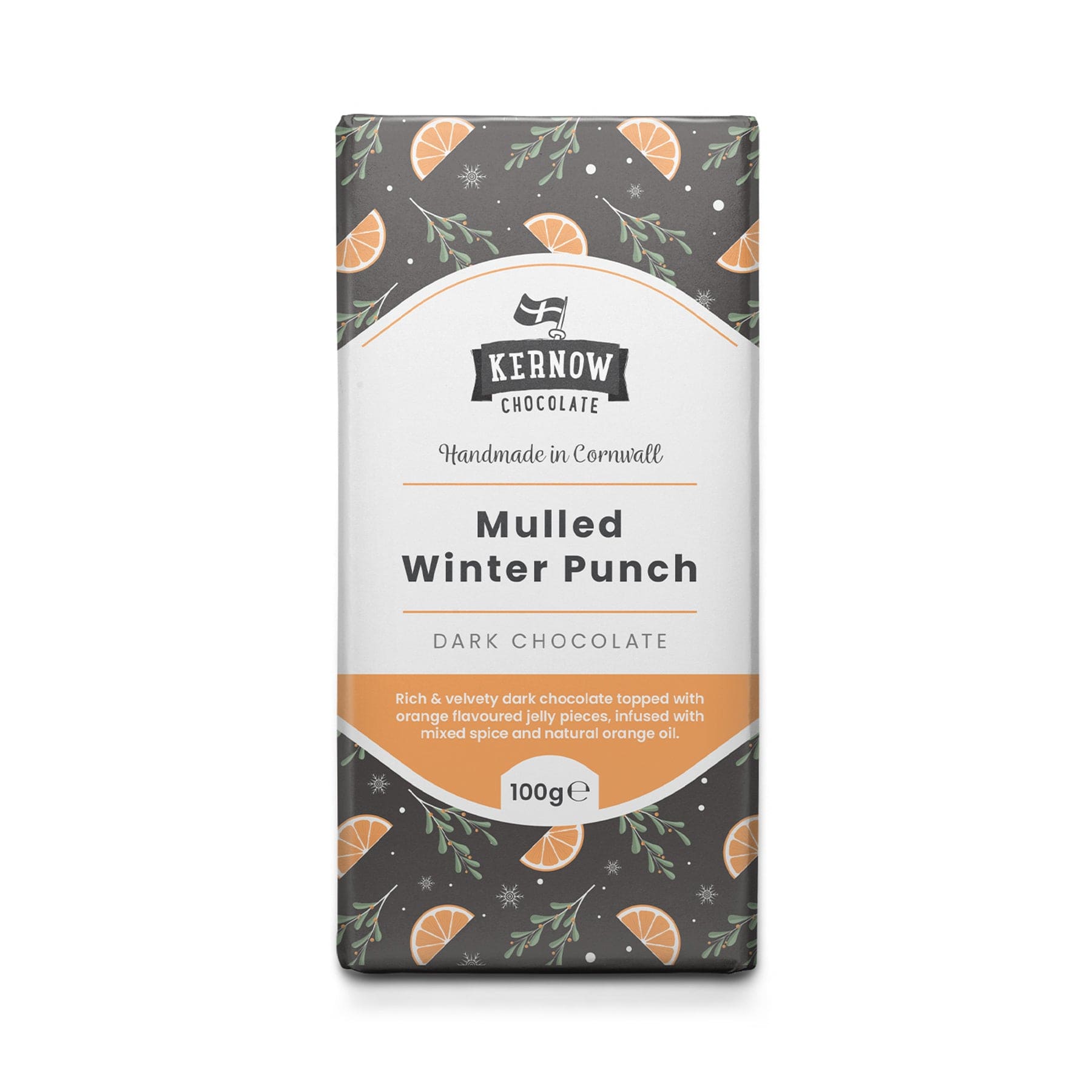 Mulled winter punch chocolate bar 100g