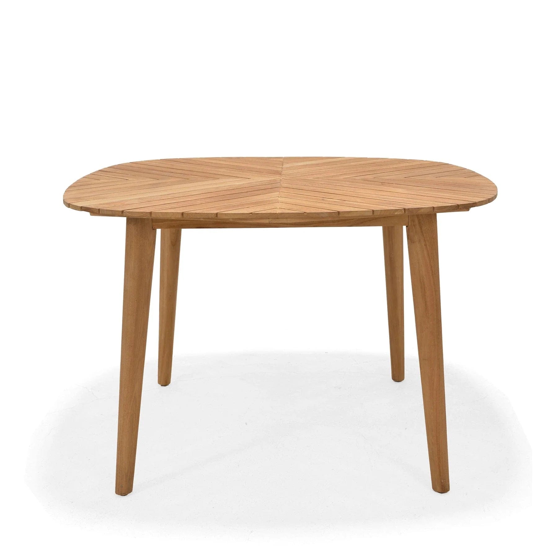 Social Plastic® nassau 4 seat teak table set