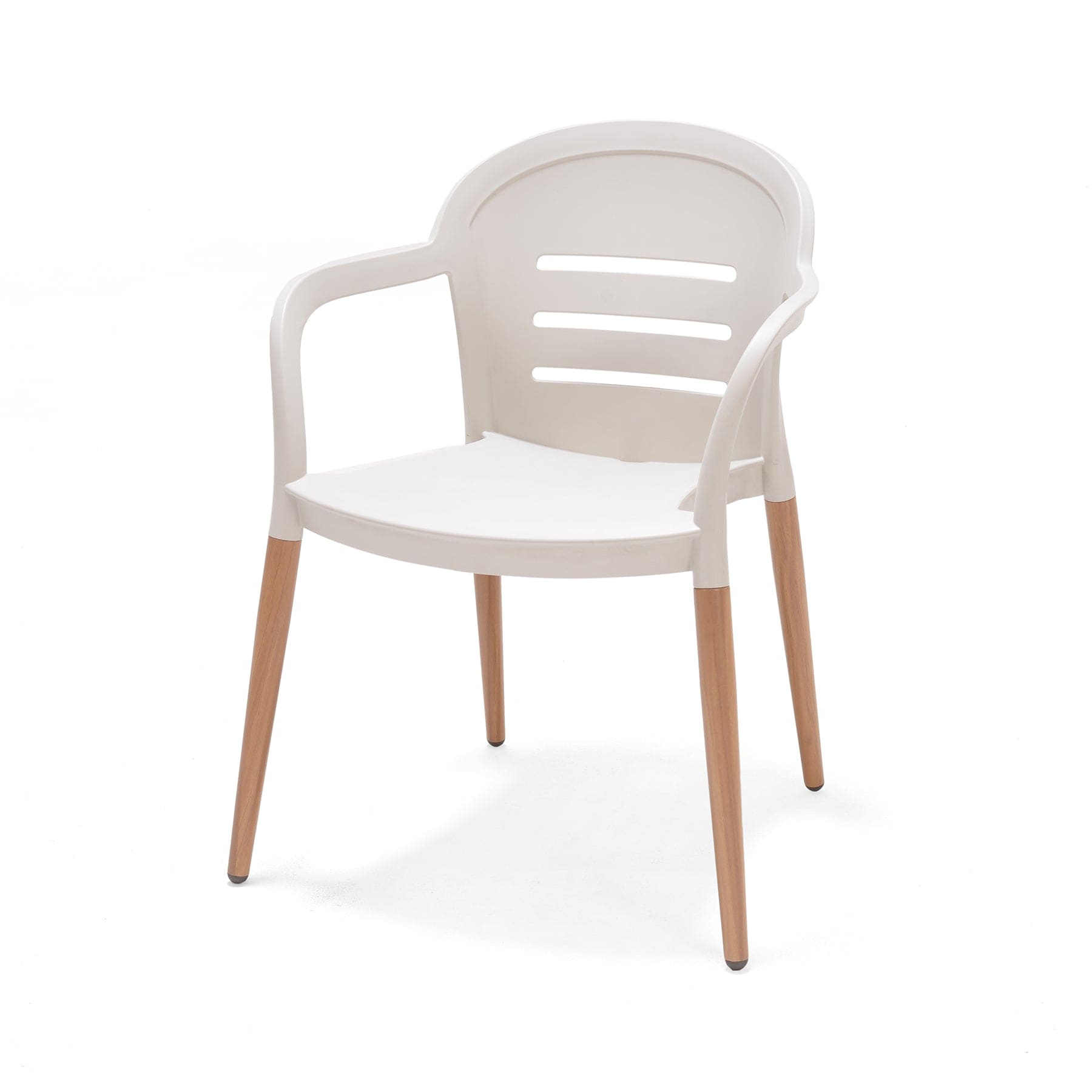Social Plastic® onyx armchairs set of 2