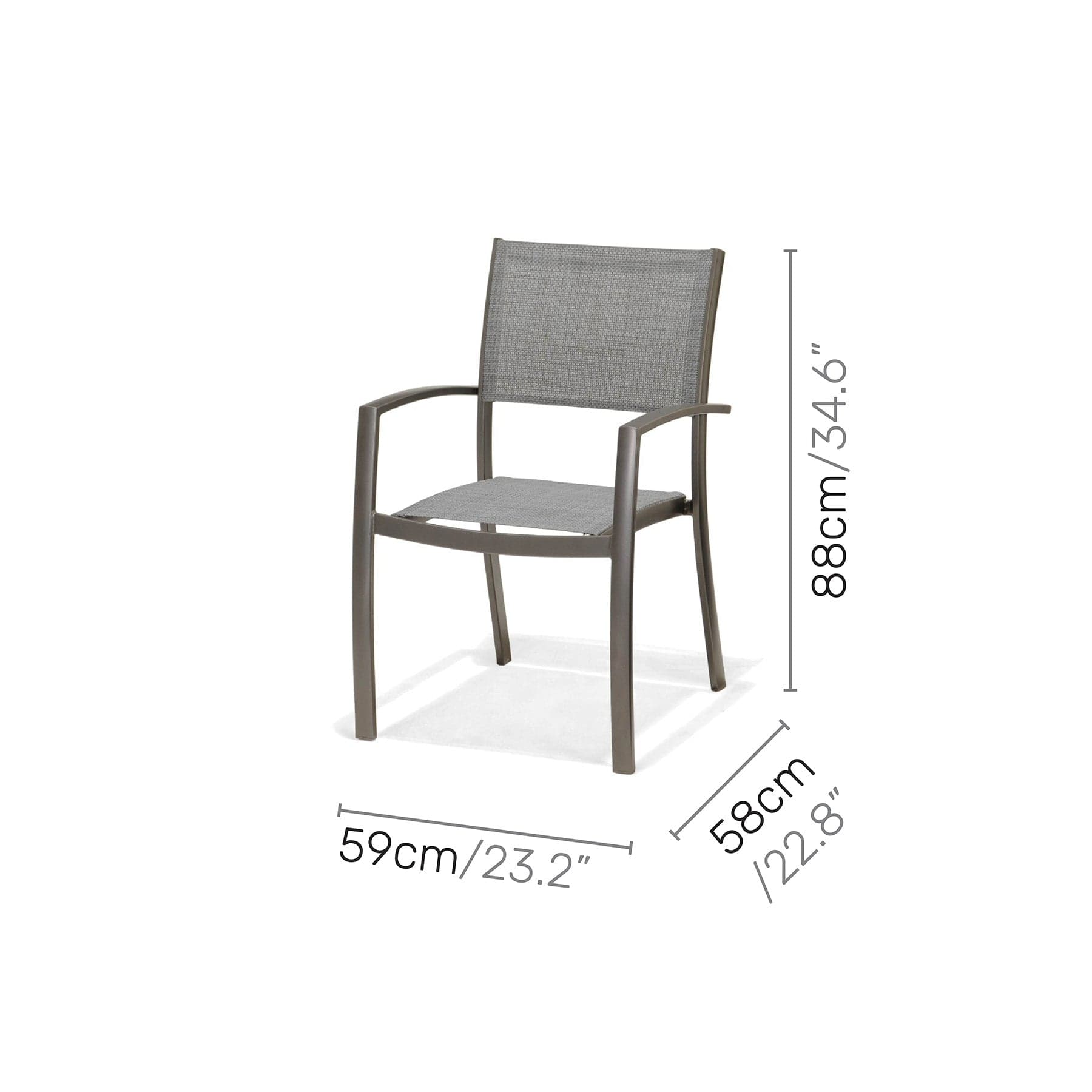 Solana 88cm dining set