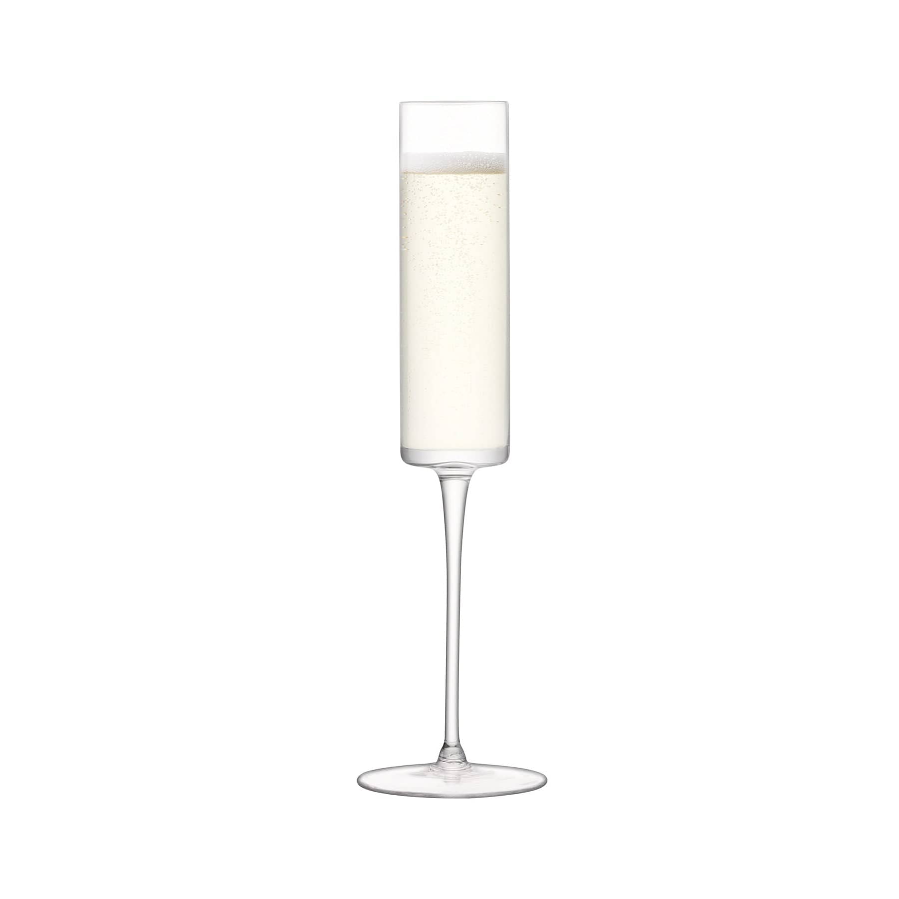 Otis champagne flute 150ml clear x 2