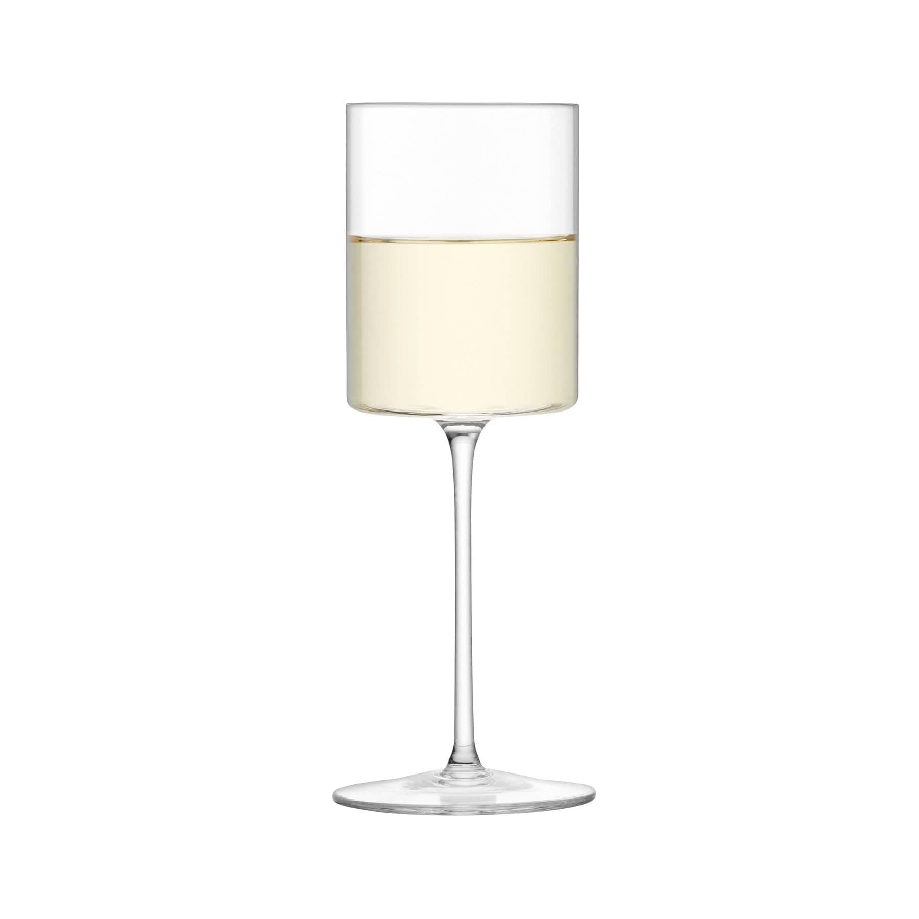 Otis white wine glass 240ml clear x 2