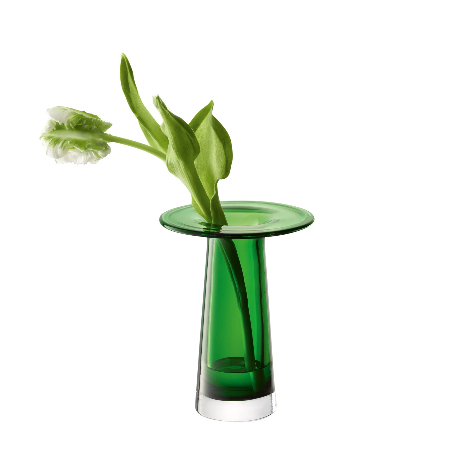 Victoria vase H15cm fern green