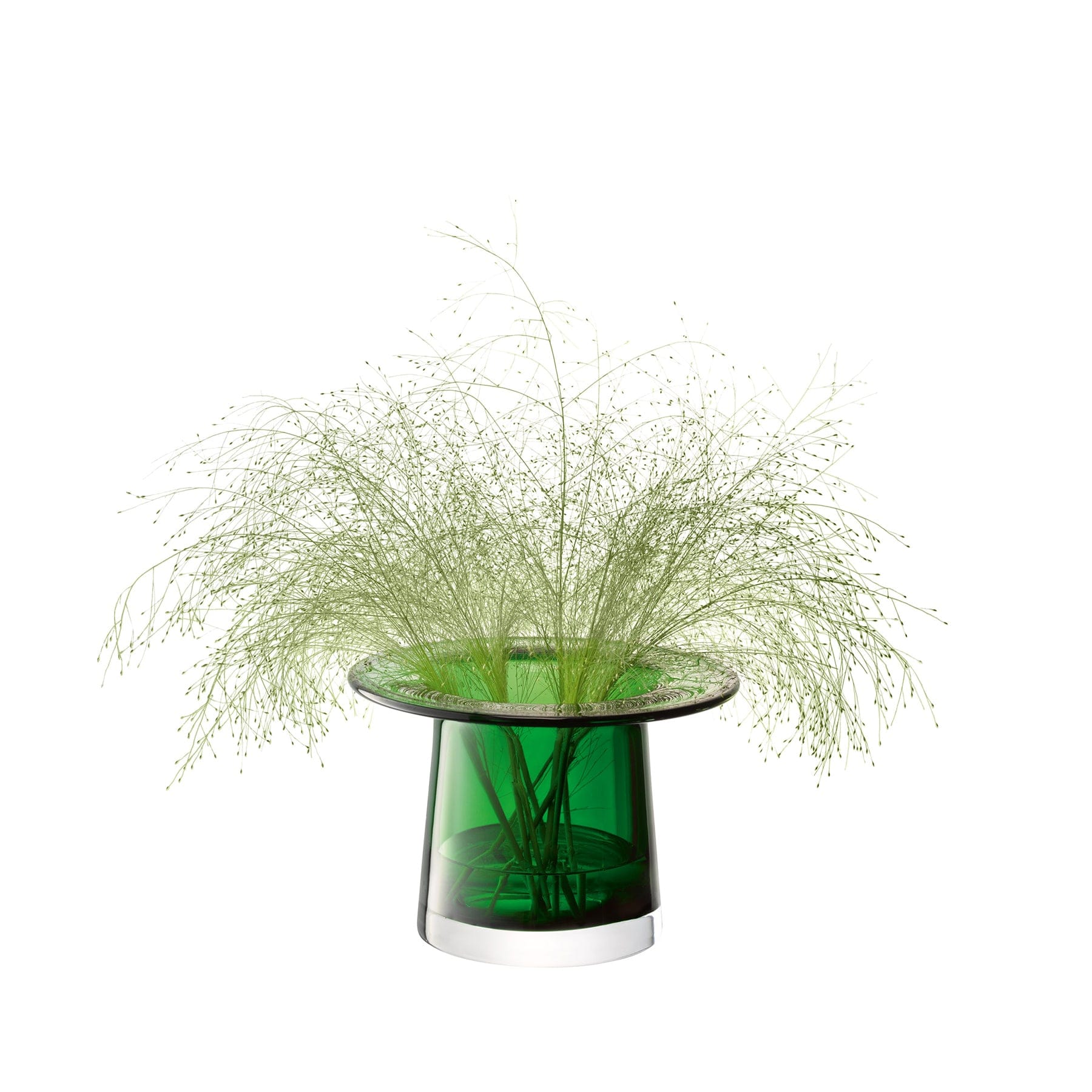 Victoria vase/lantern H13.5cm fern green