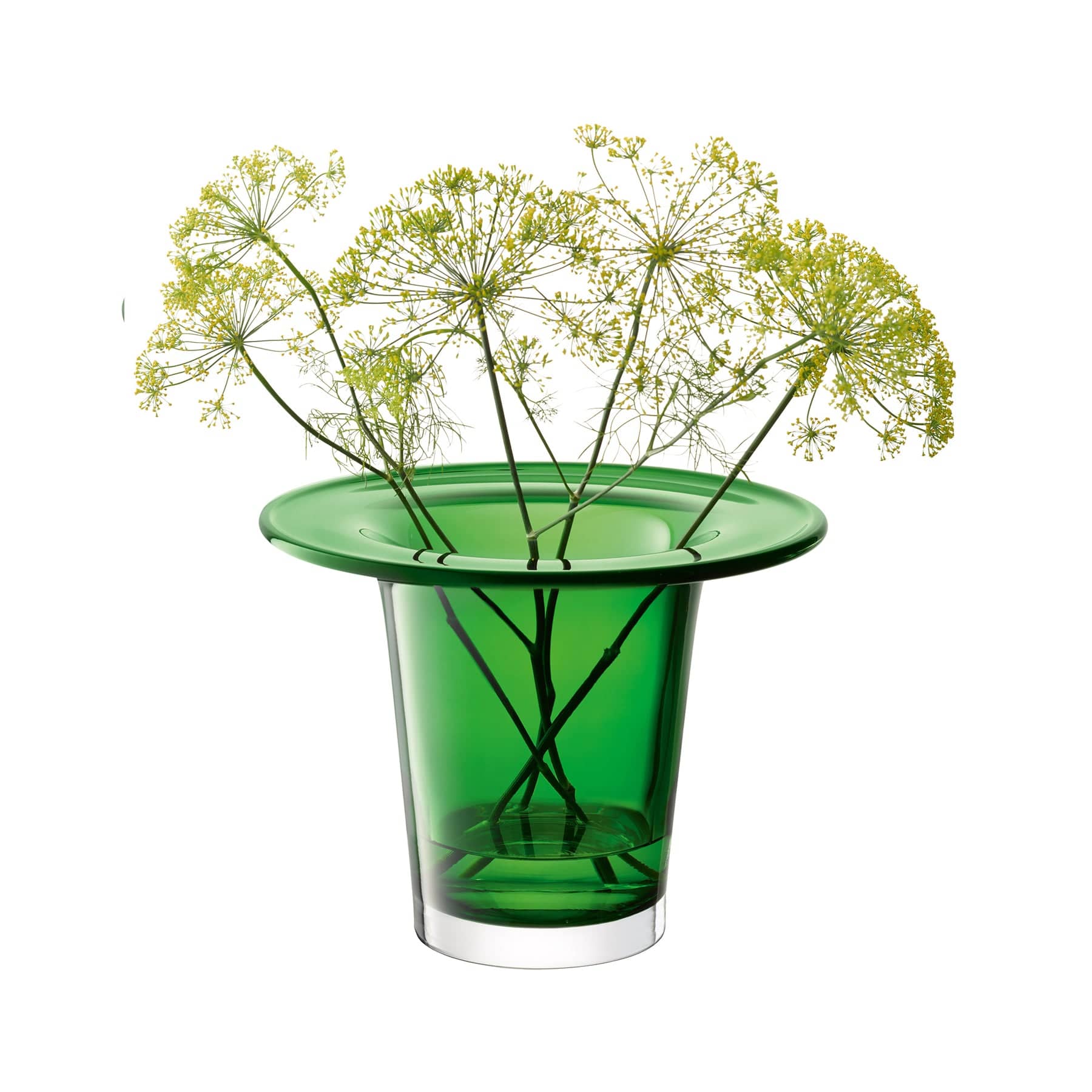 Victoria vase/lantern H19cm fern green