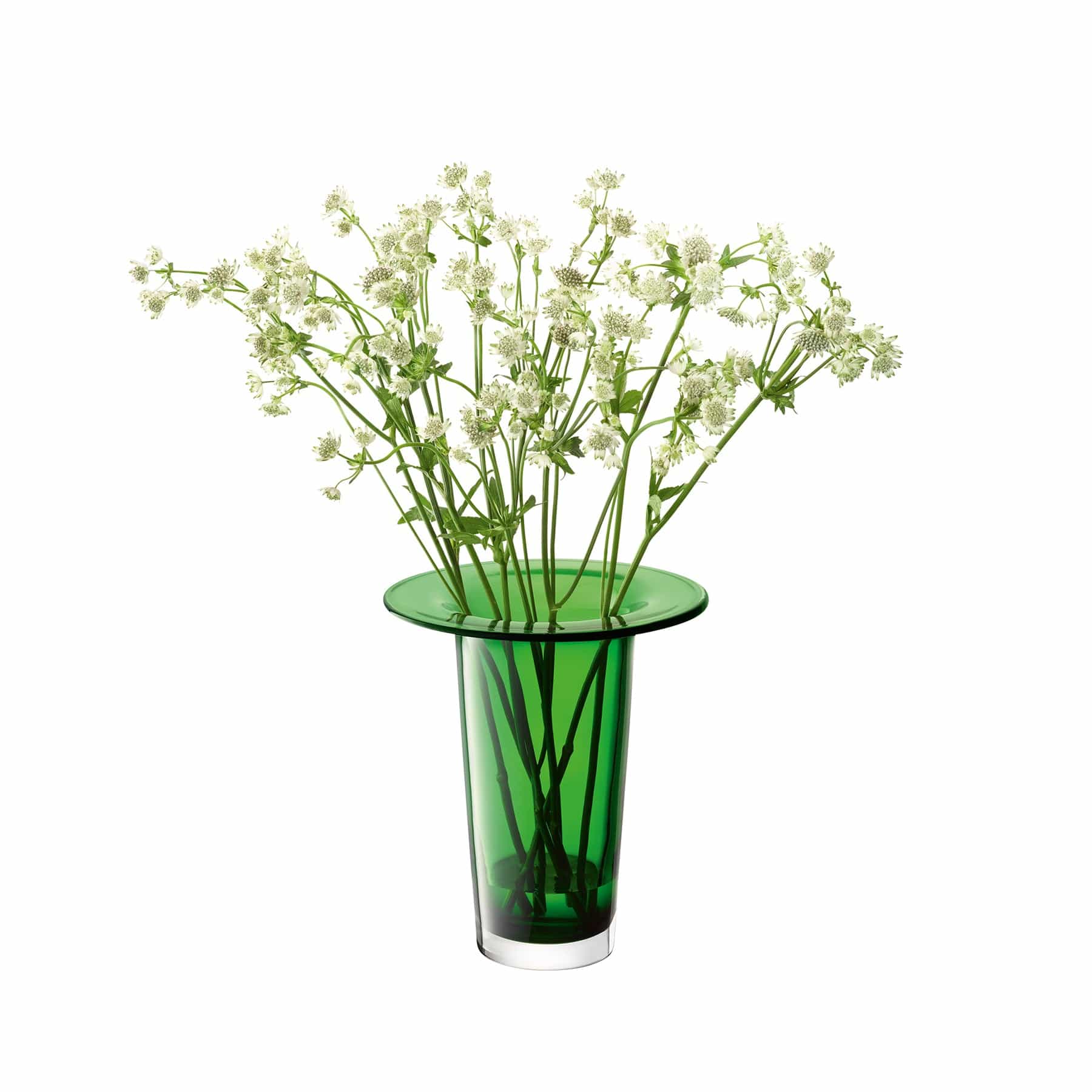 Victoria vase/lantern H26cm fern green